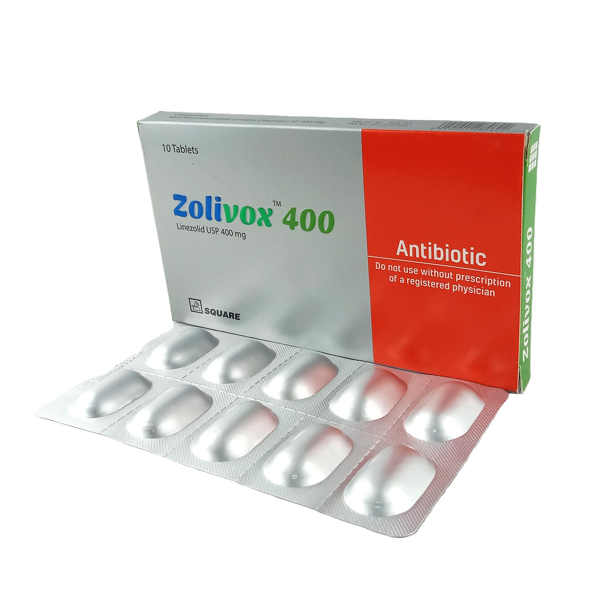Zolivox 400mg Tablet