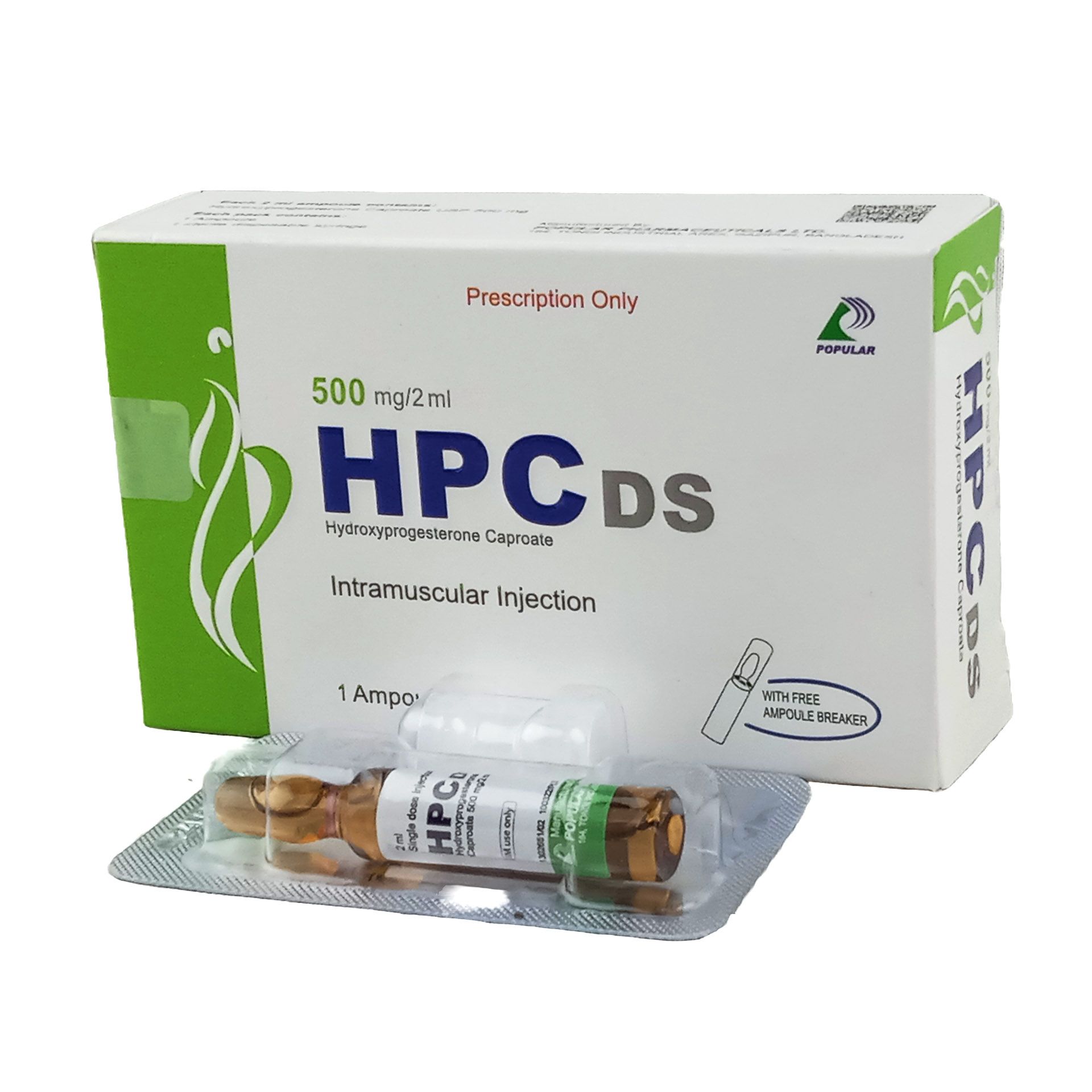HPC DS Injection 500mg/ml Injection