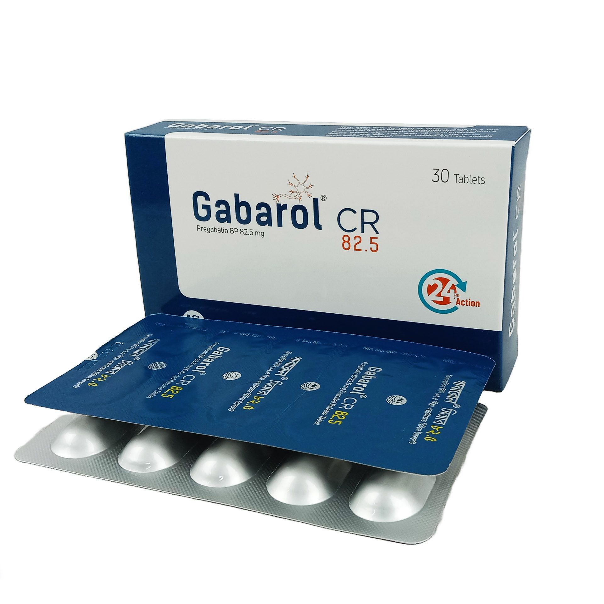 Gabarol CR 82.5 82.5mg Tablet