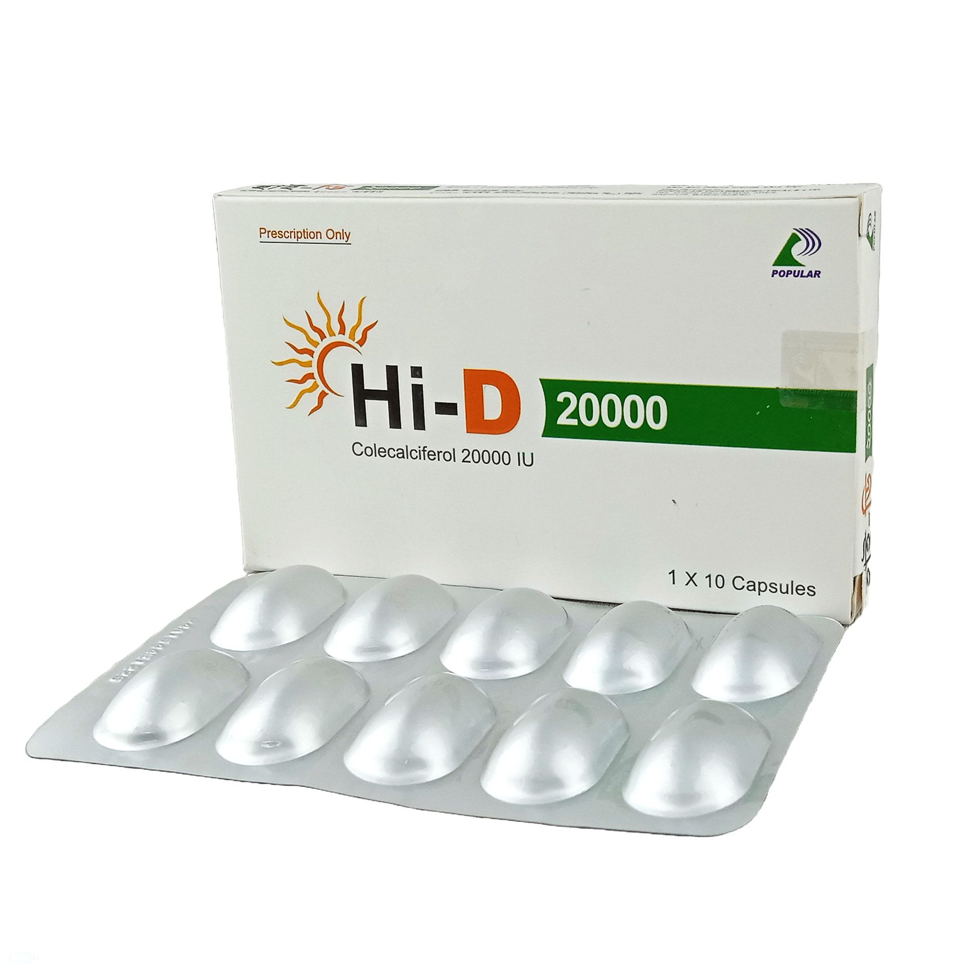 Hi-D 20000 20000IU Capsule