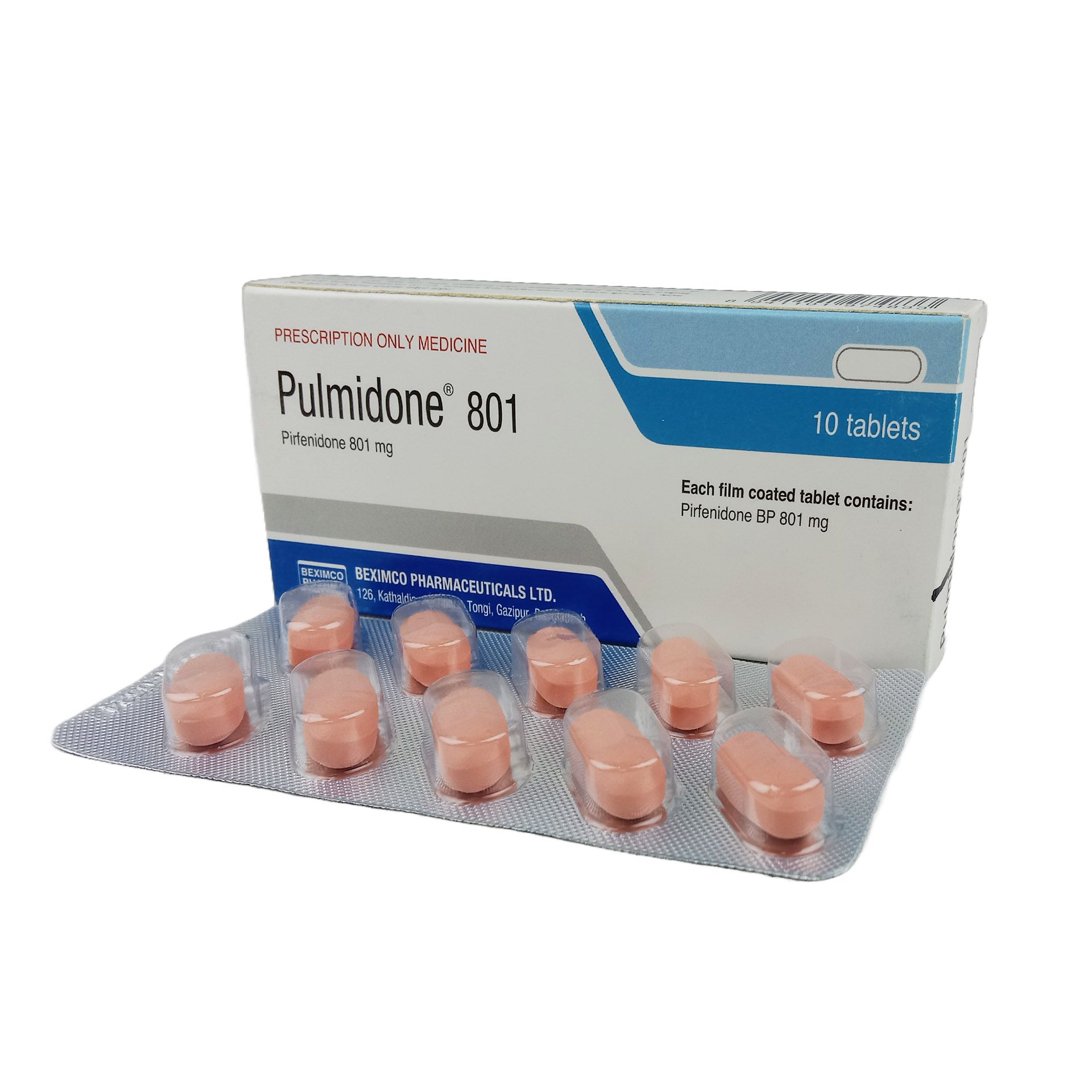 Pulmidone 801mg Tablet