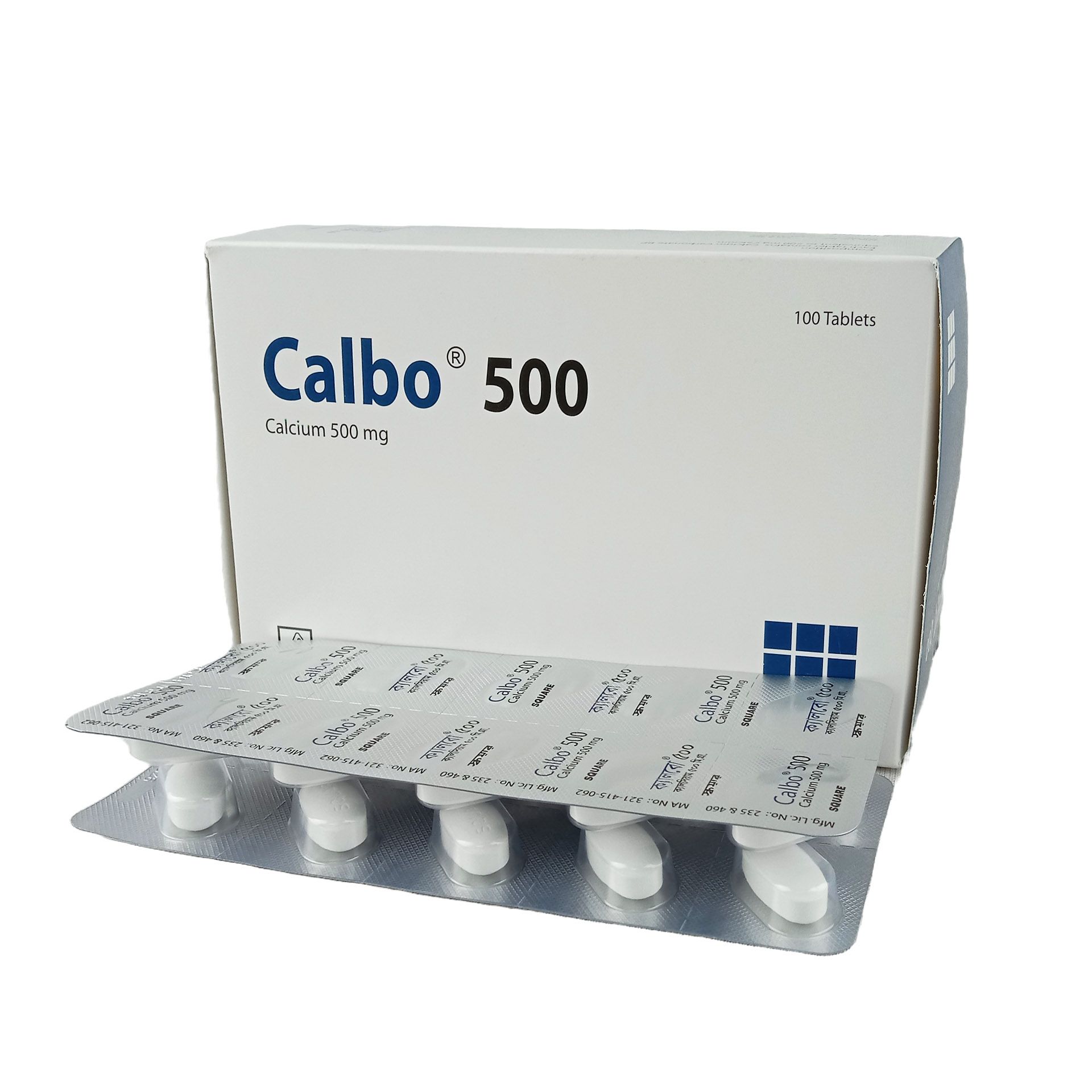 Calbo 500mg Tablet
