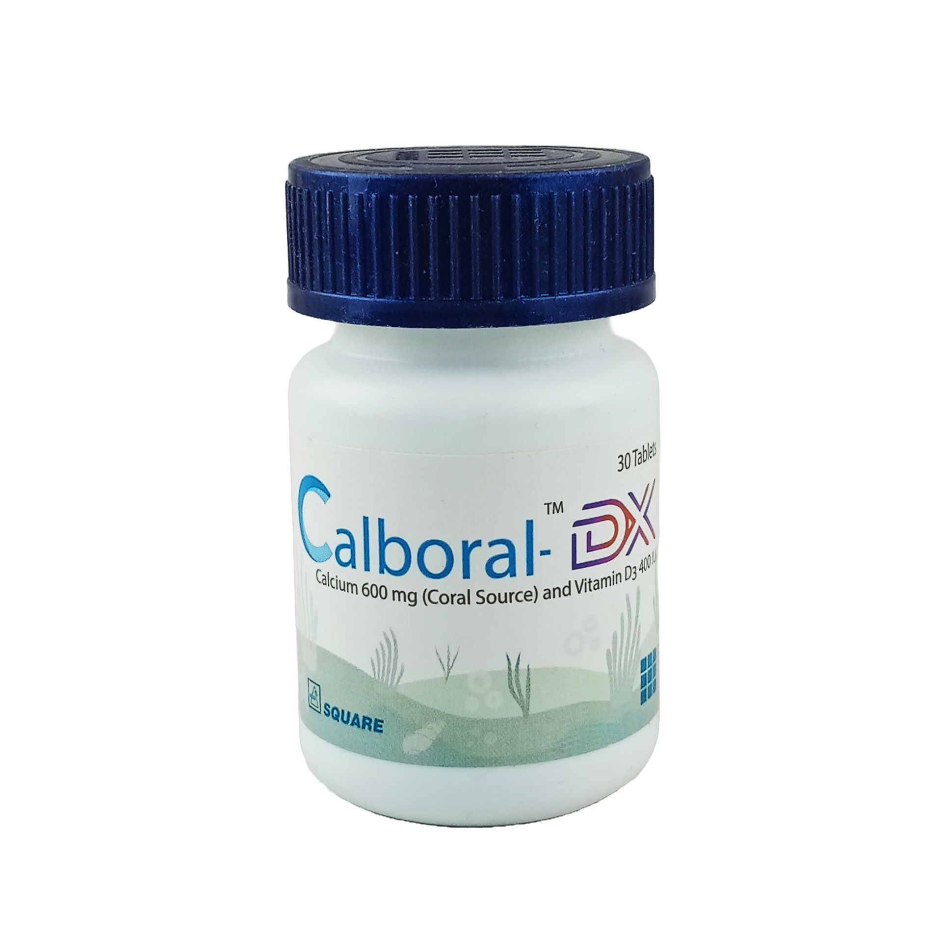 Calboral-DX 600mg+400 IU Tablet