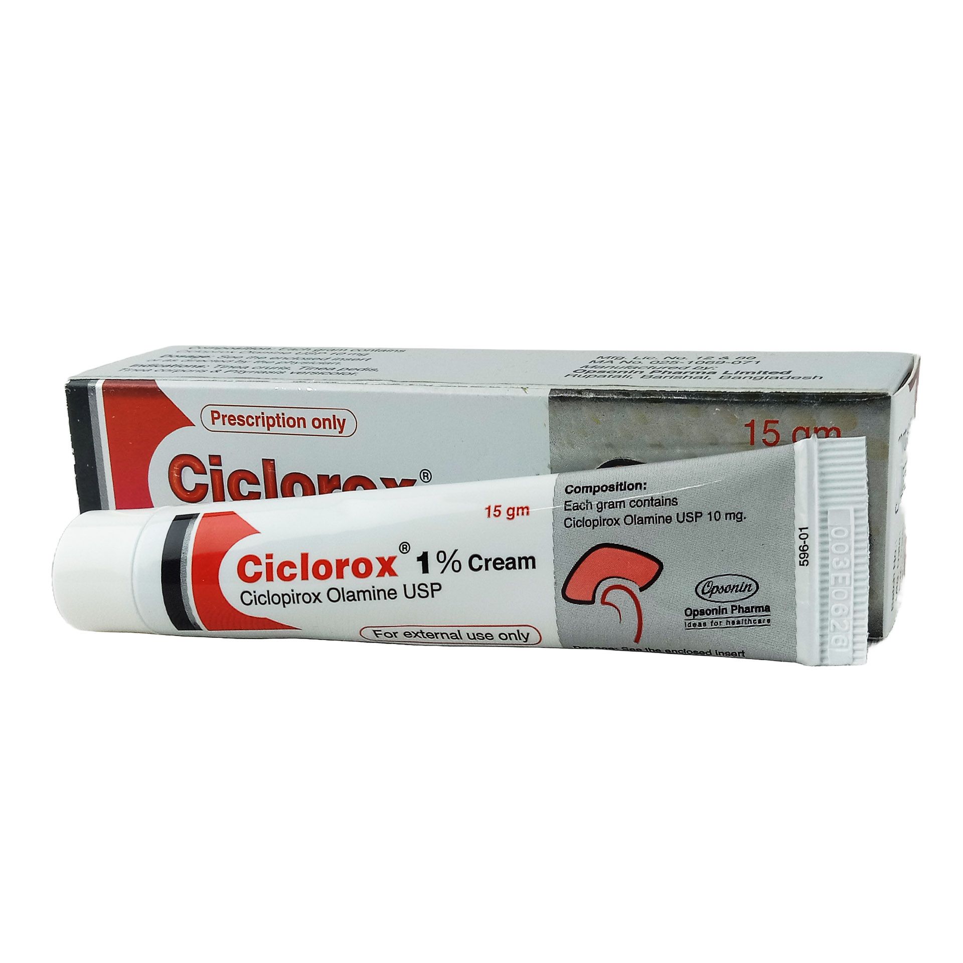 Ciclorox 1% Cream