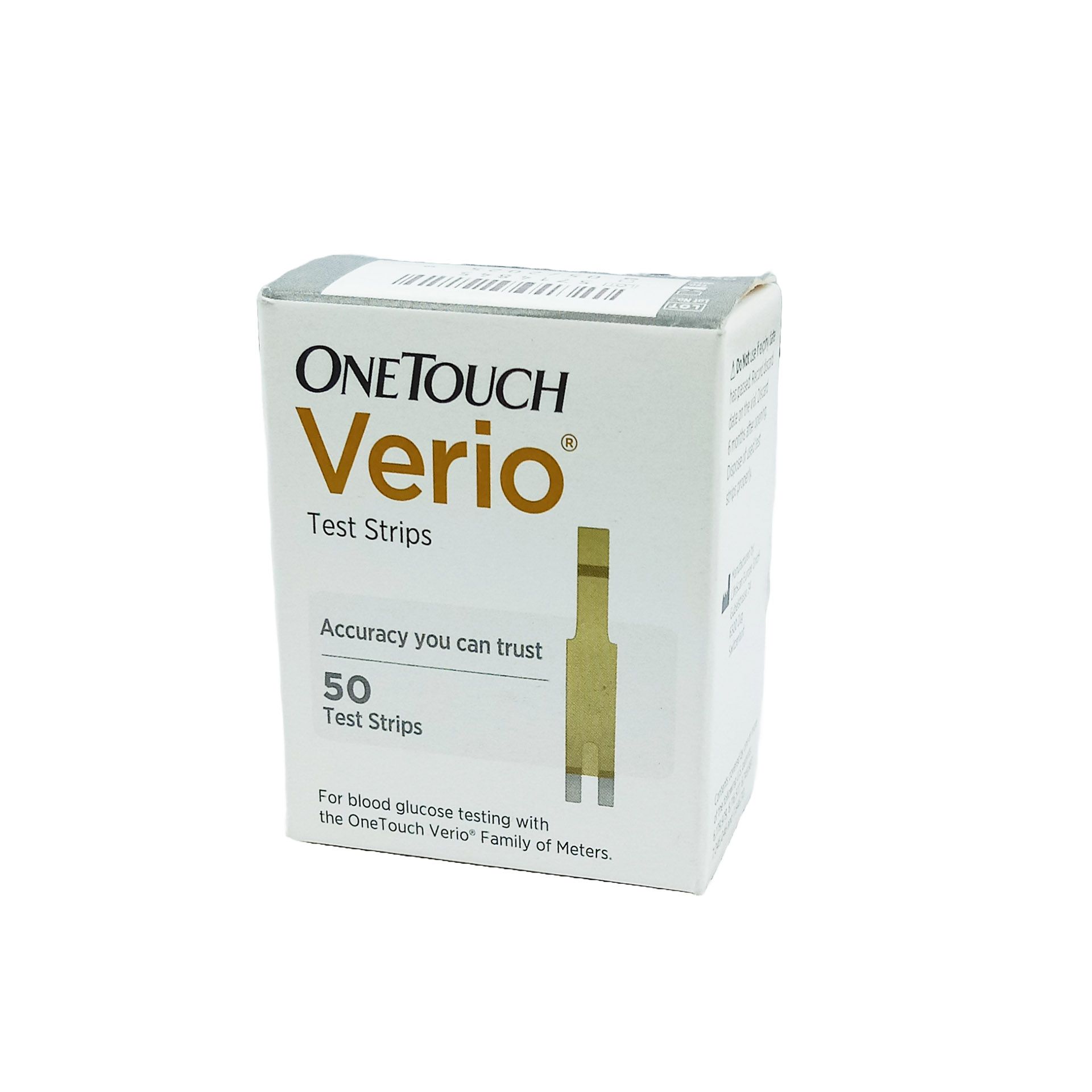 OneTouch Verio Blood Glucose Test Strip 50's Pack  