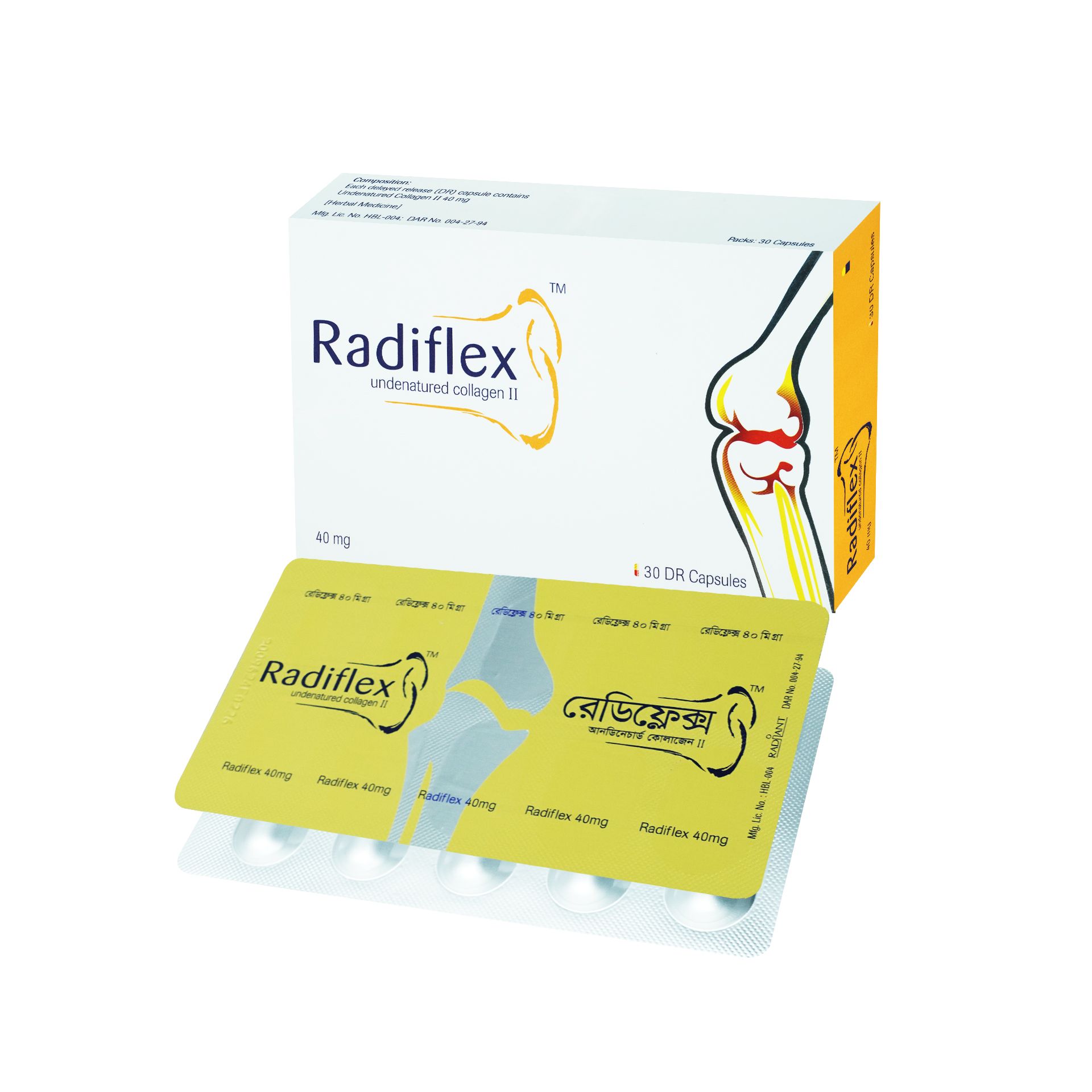 Radiflex 40mg Capsule