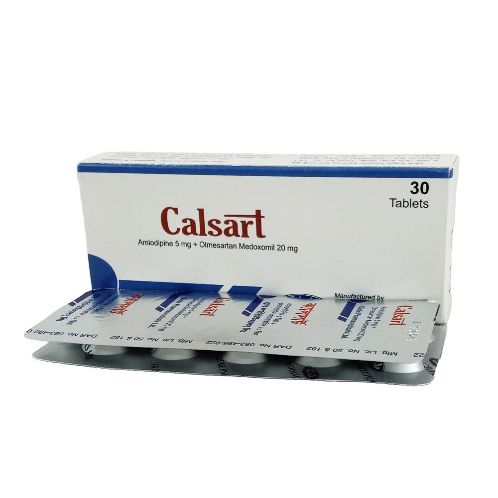 Calsart 5/20 5mg+20mg Tablet