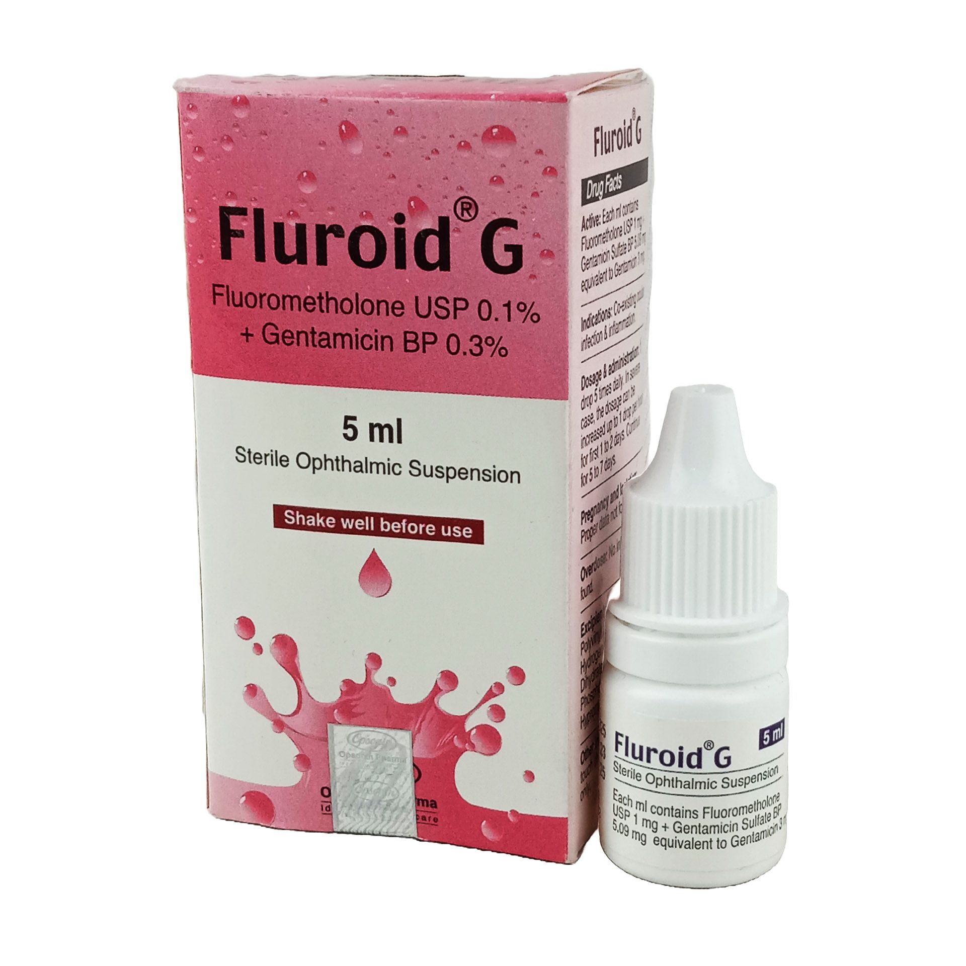 Fluroid G 0.1%+0.3% Eye Drop