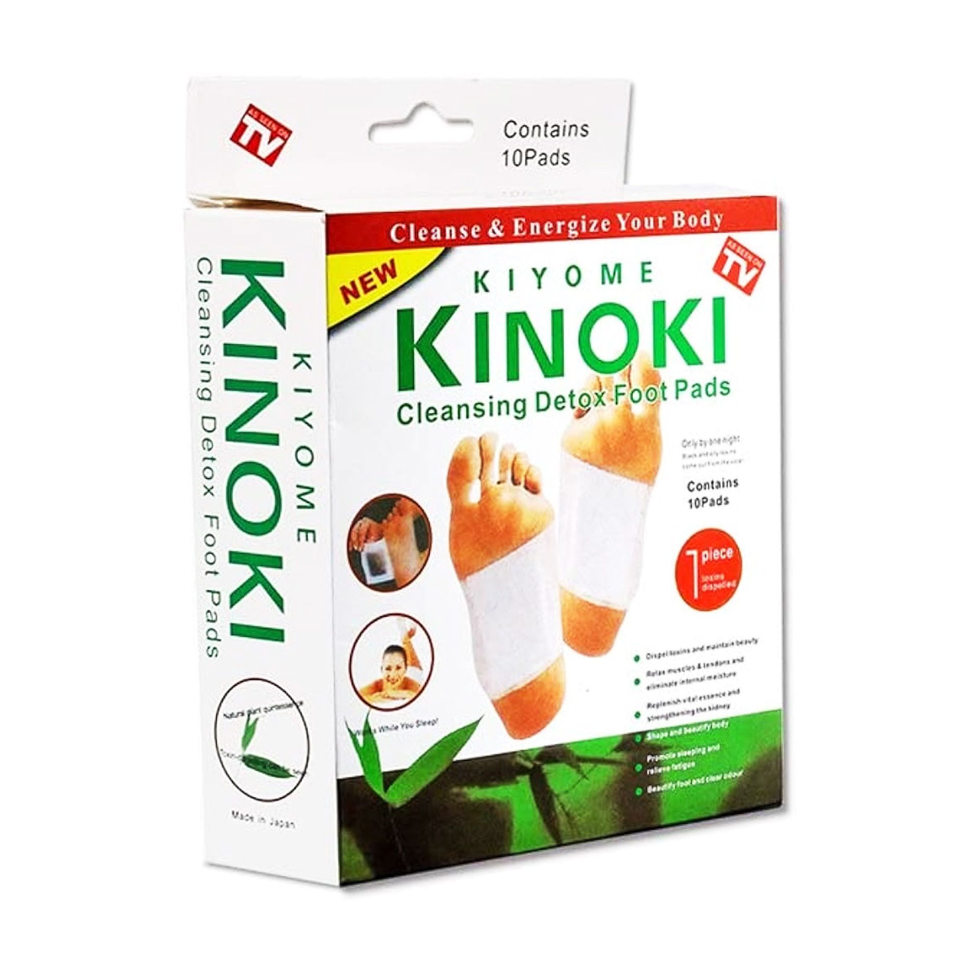 Kinoki Detox Foot Patches Full Box Foot Patches