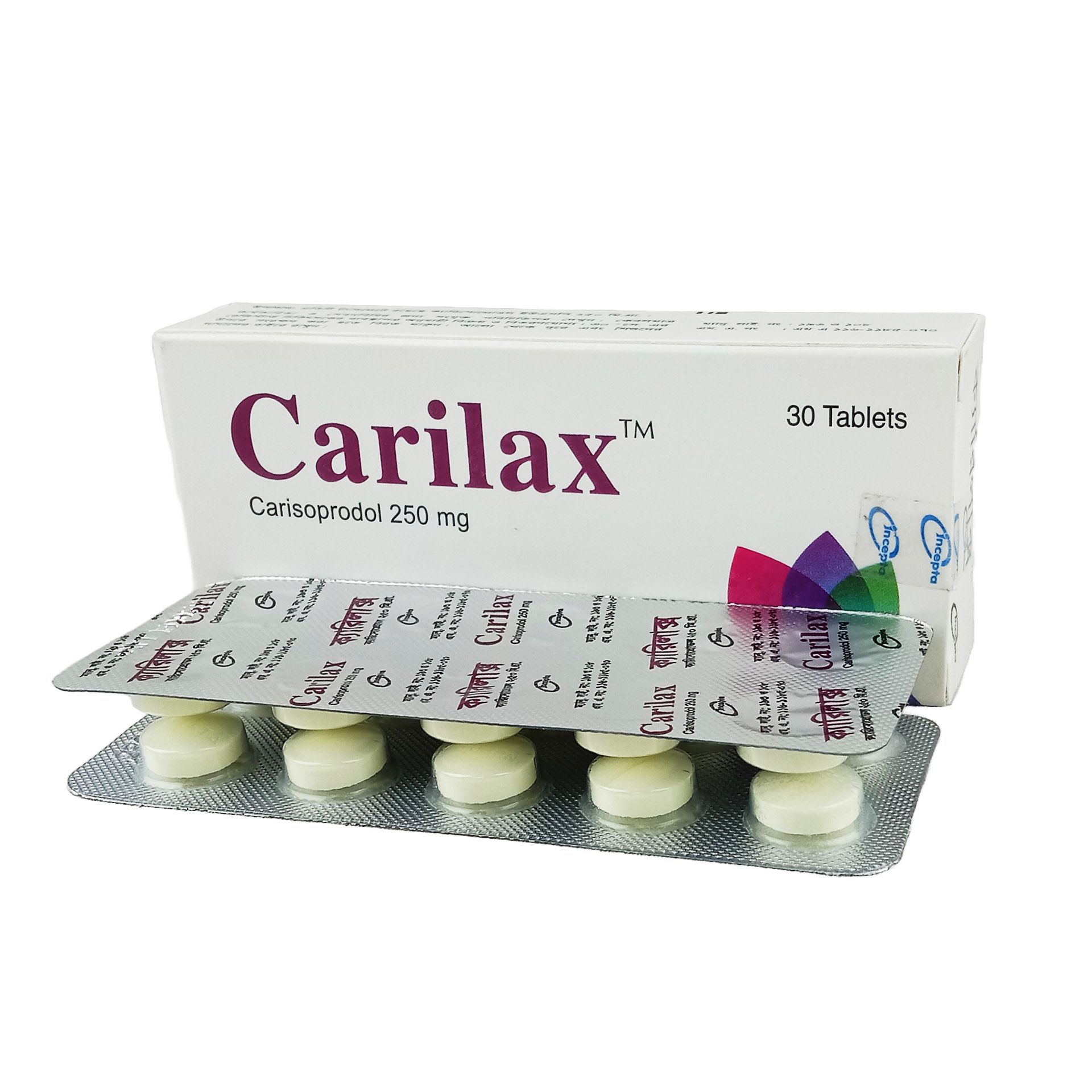 Carilax 250mg Tablet