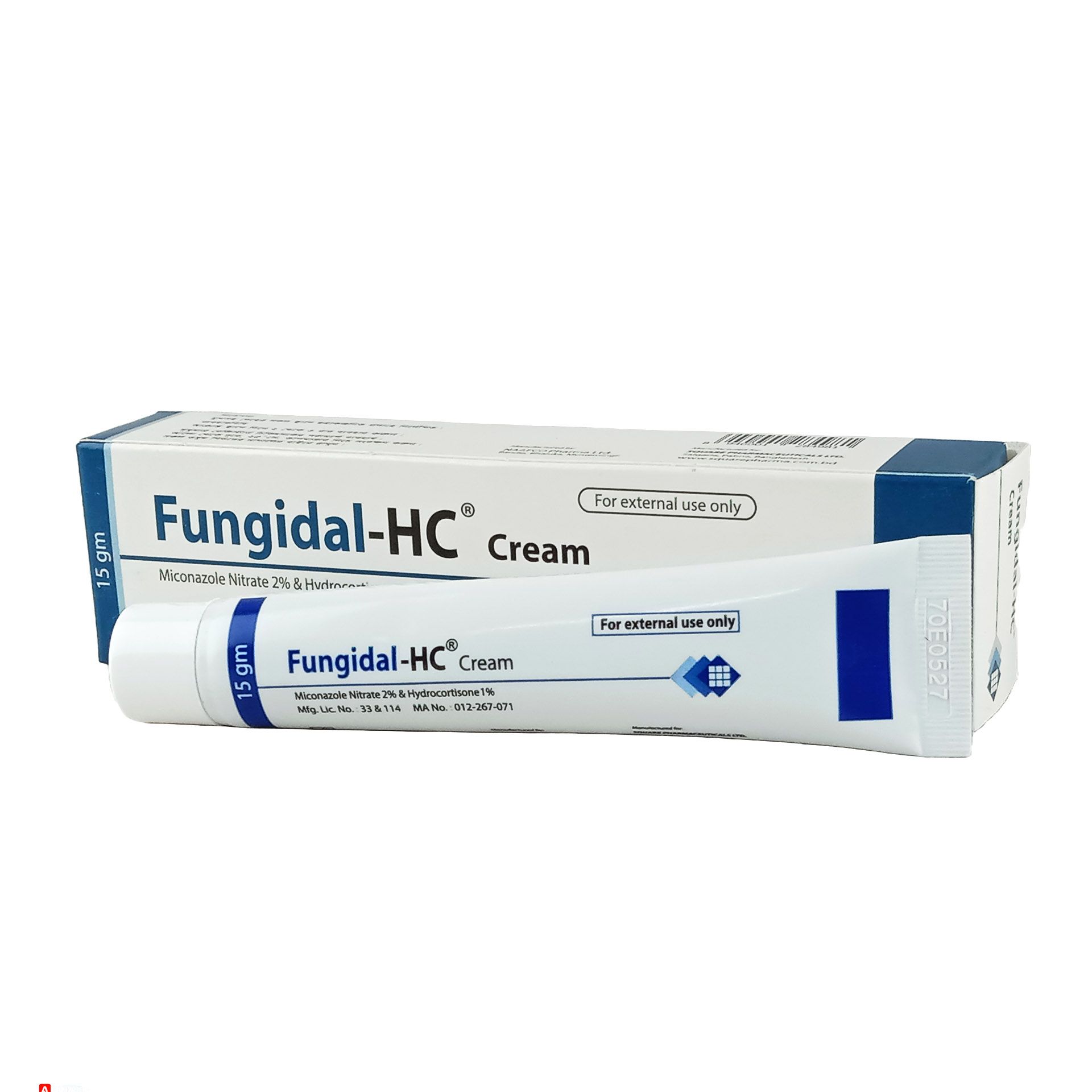Fungidal HC 1%+2% Cream