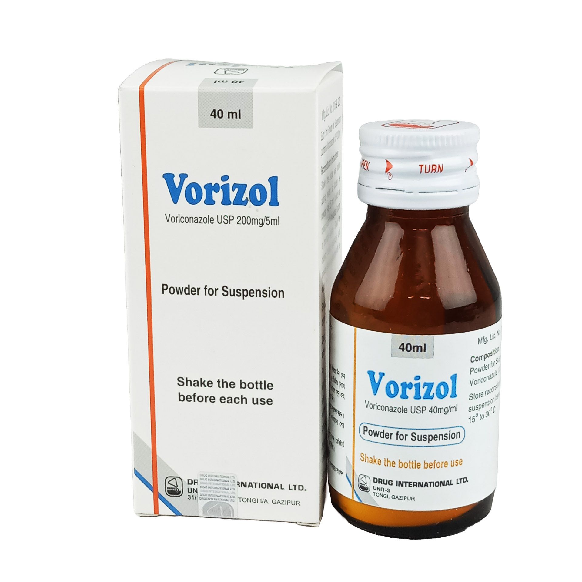 Vorizol 200mg/5ml Syrup
