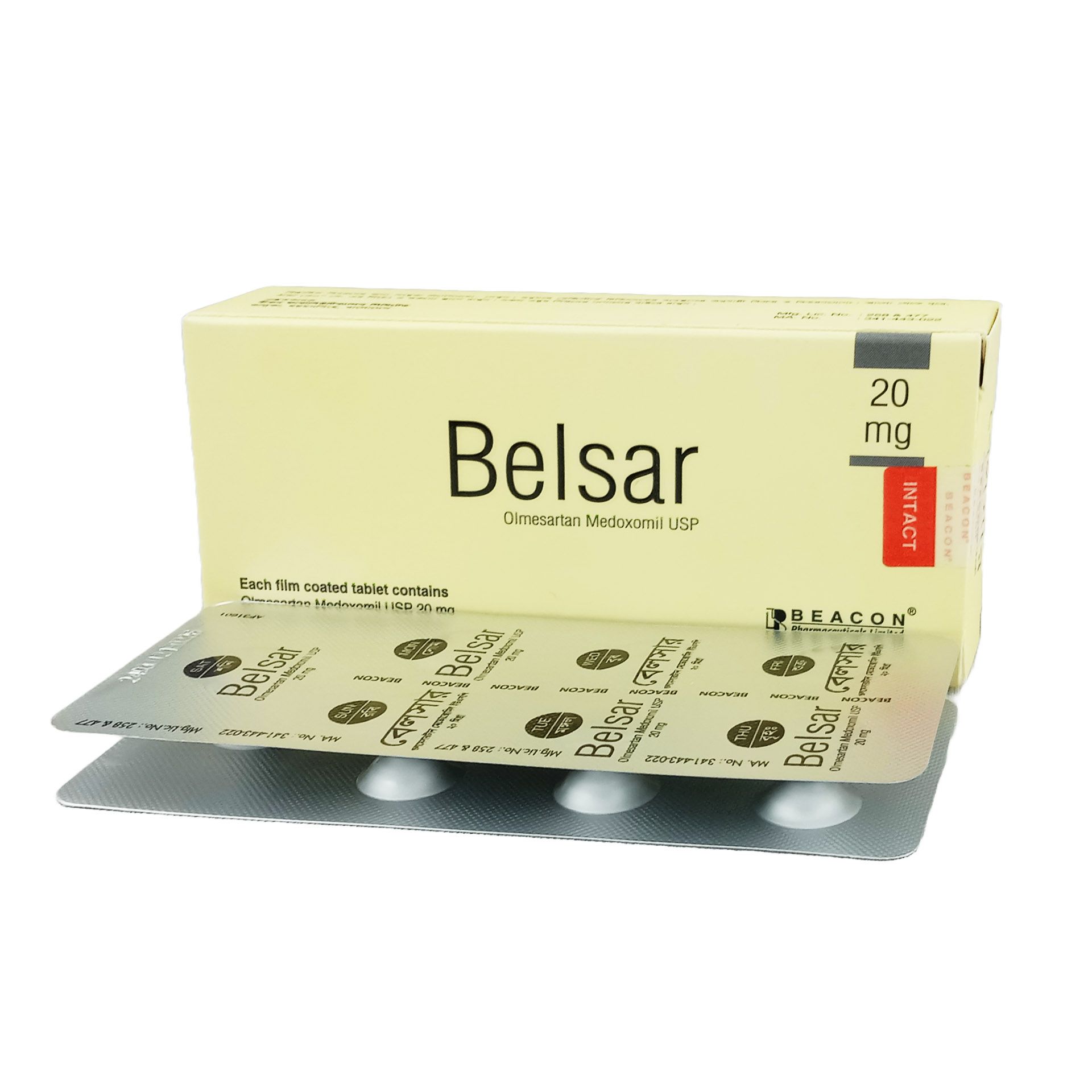 Belsar 20mg Tablet