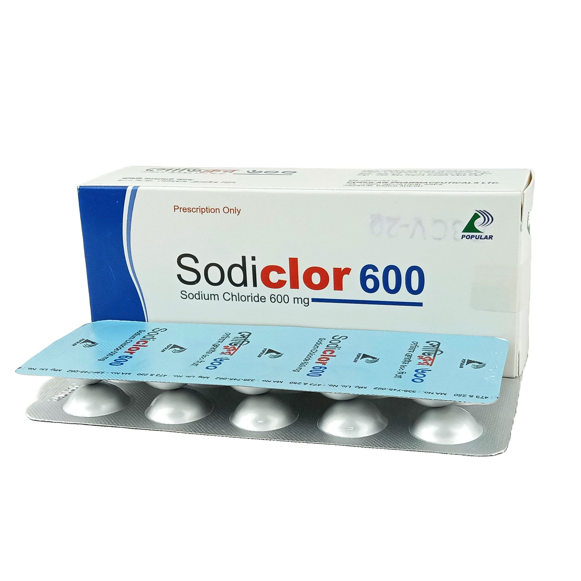 Sodiclor 600mg Tablet