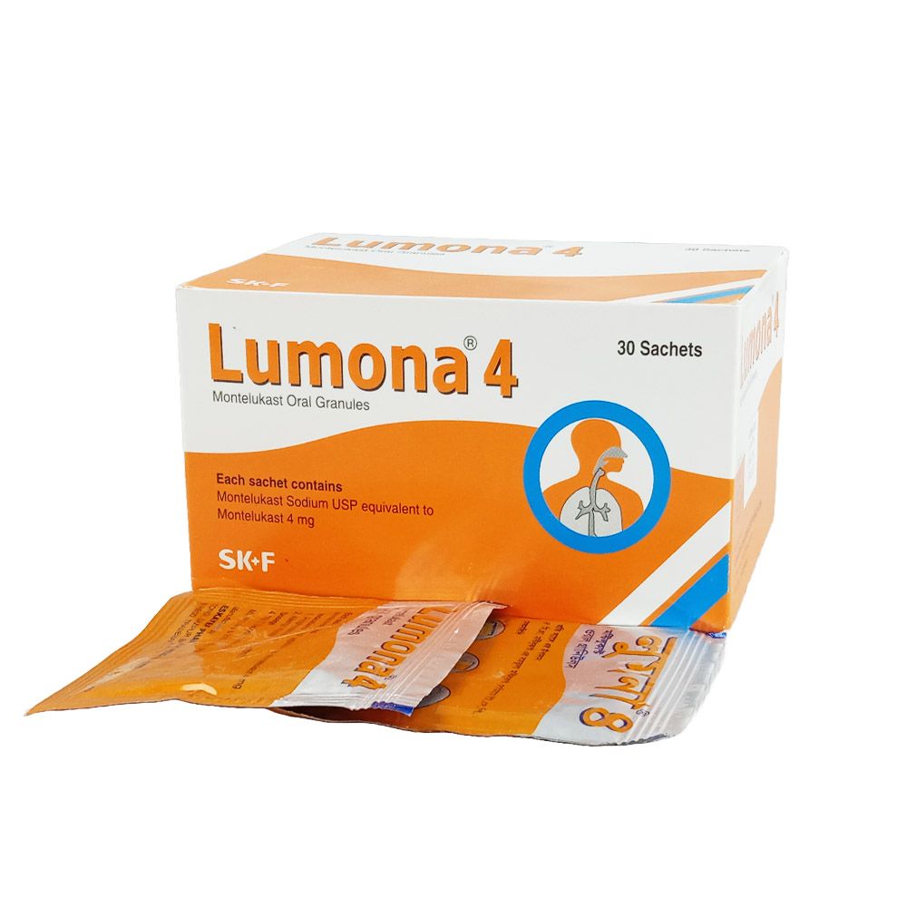 Lumona Sachet 4mg/3.5gm Powder