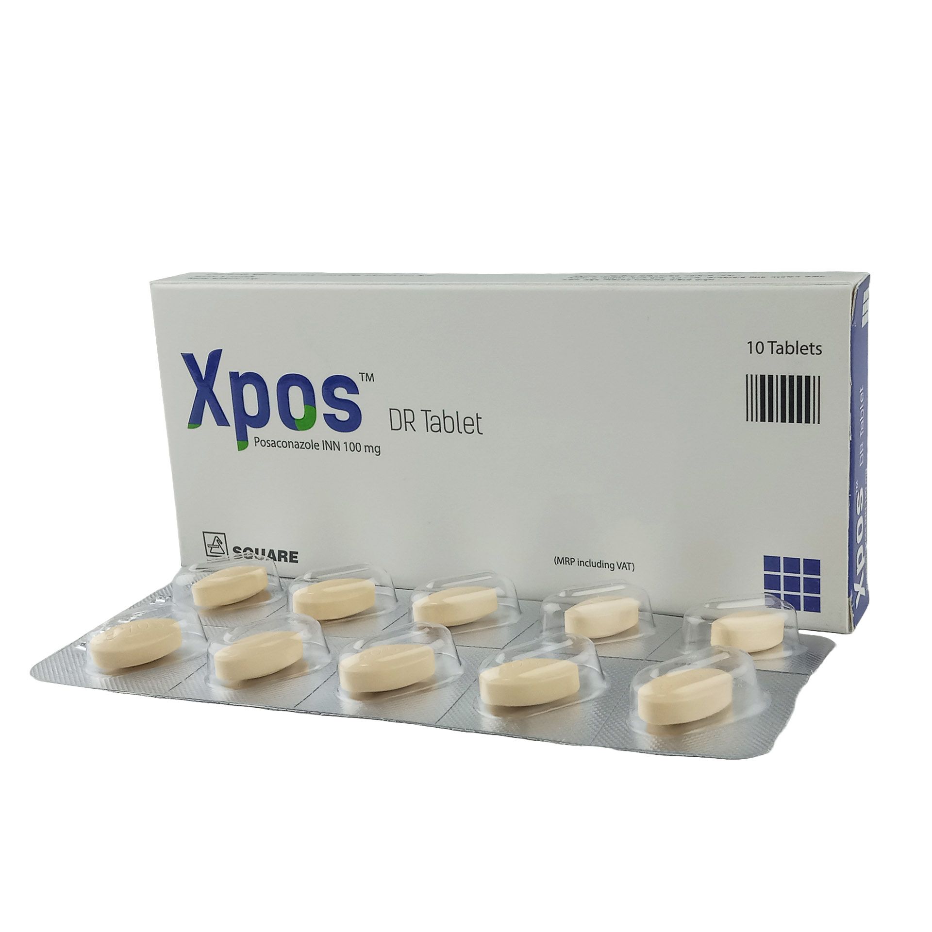 Xpos 100 DR 100mg Tablet