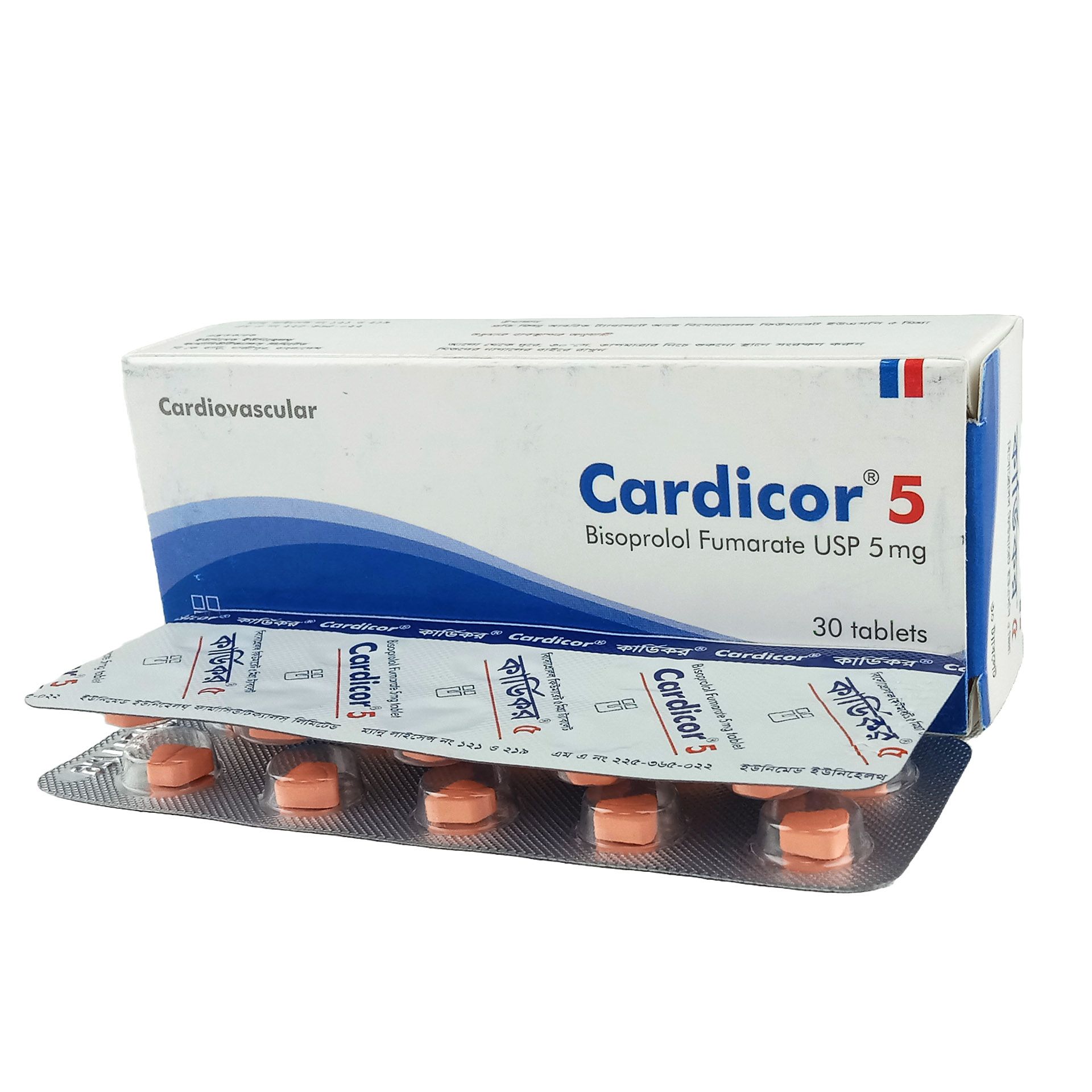 Cardicor 5mg Tablet
