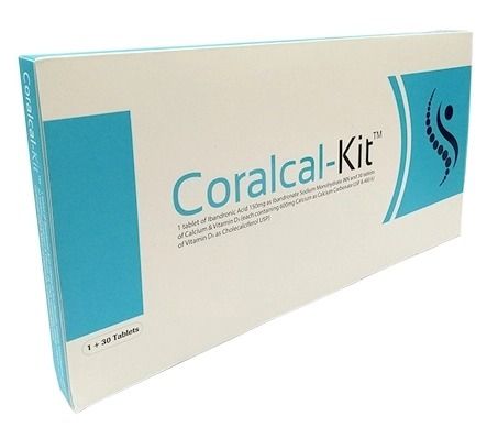 Coralcal Kit 150mg+600mg+400IU Tablet