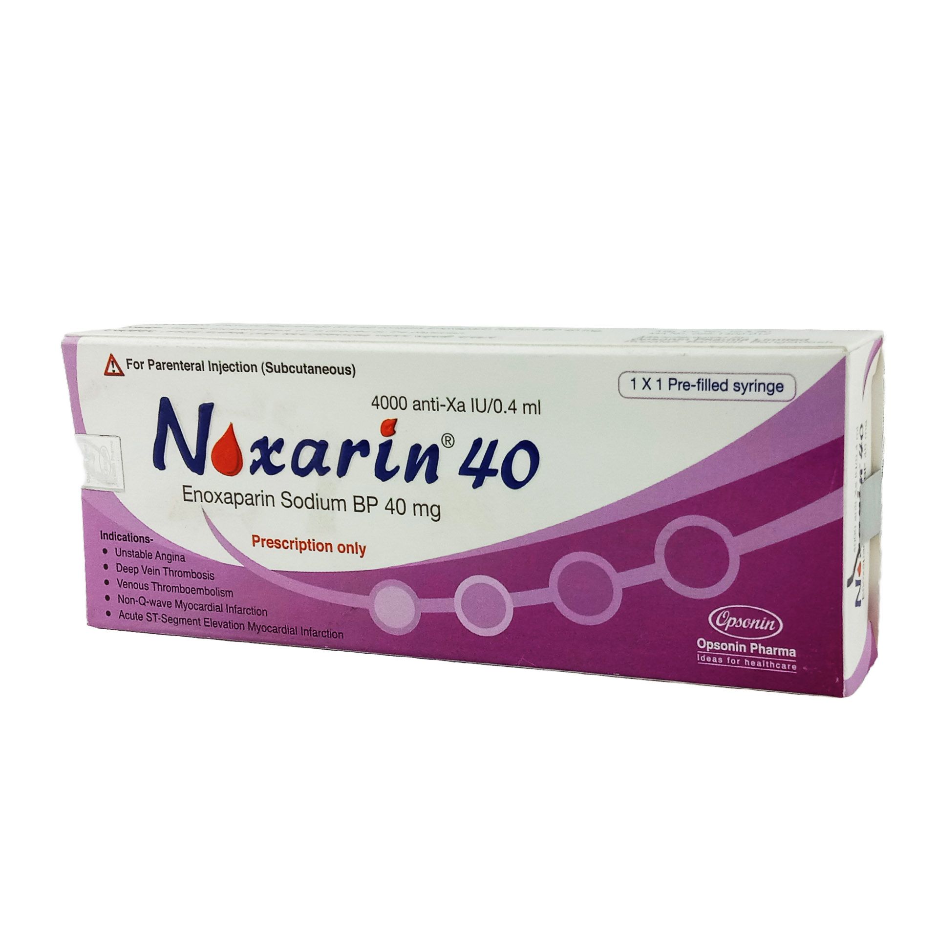 Noxarin 40mg/0.4ml Injection