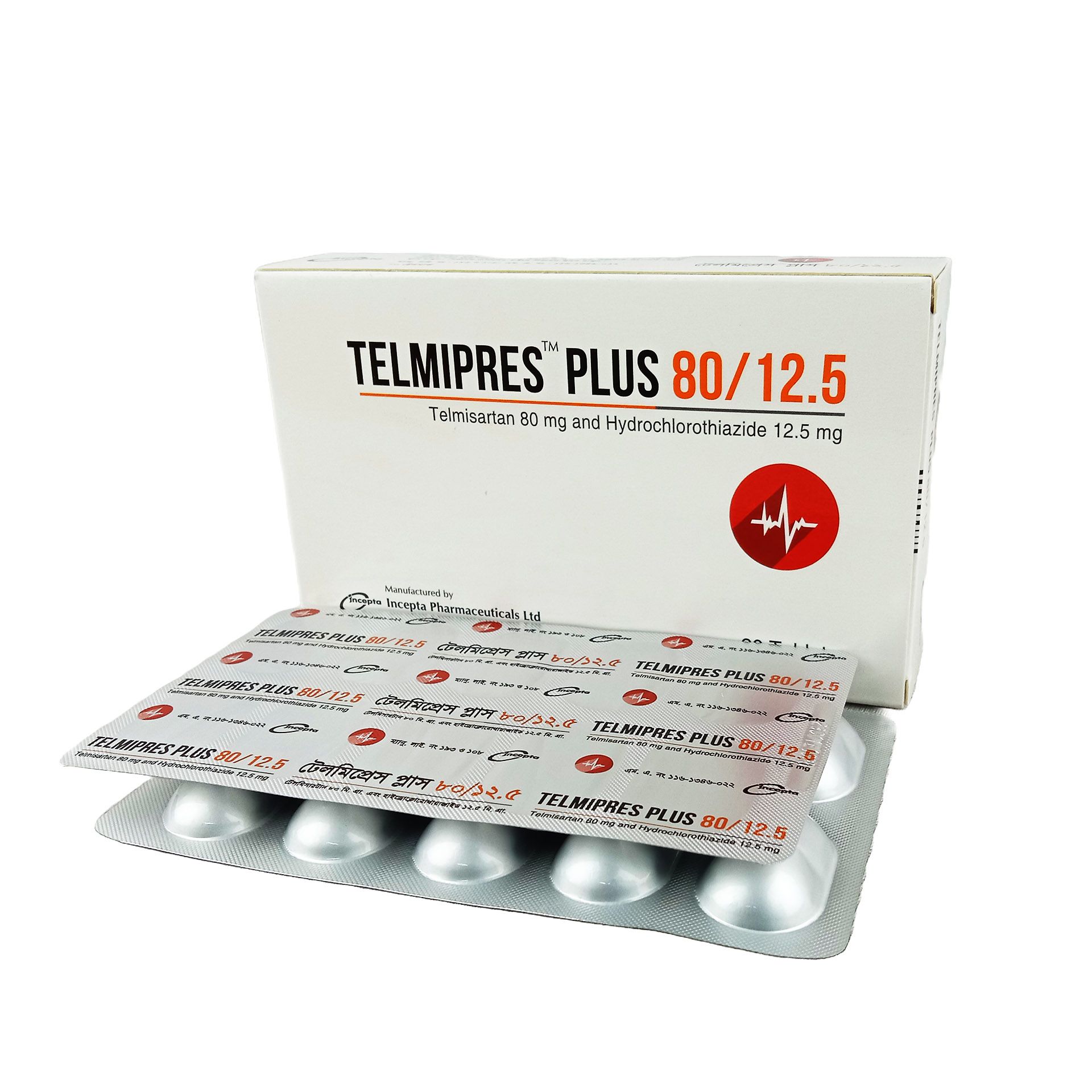 Telmipres Plus 80/12.5 80mg/12.5 Tablet