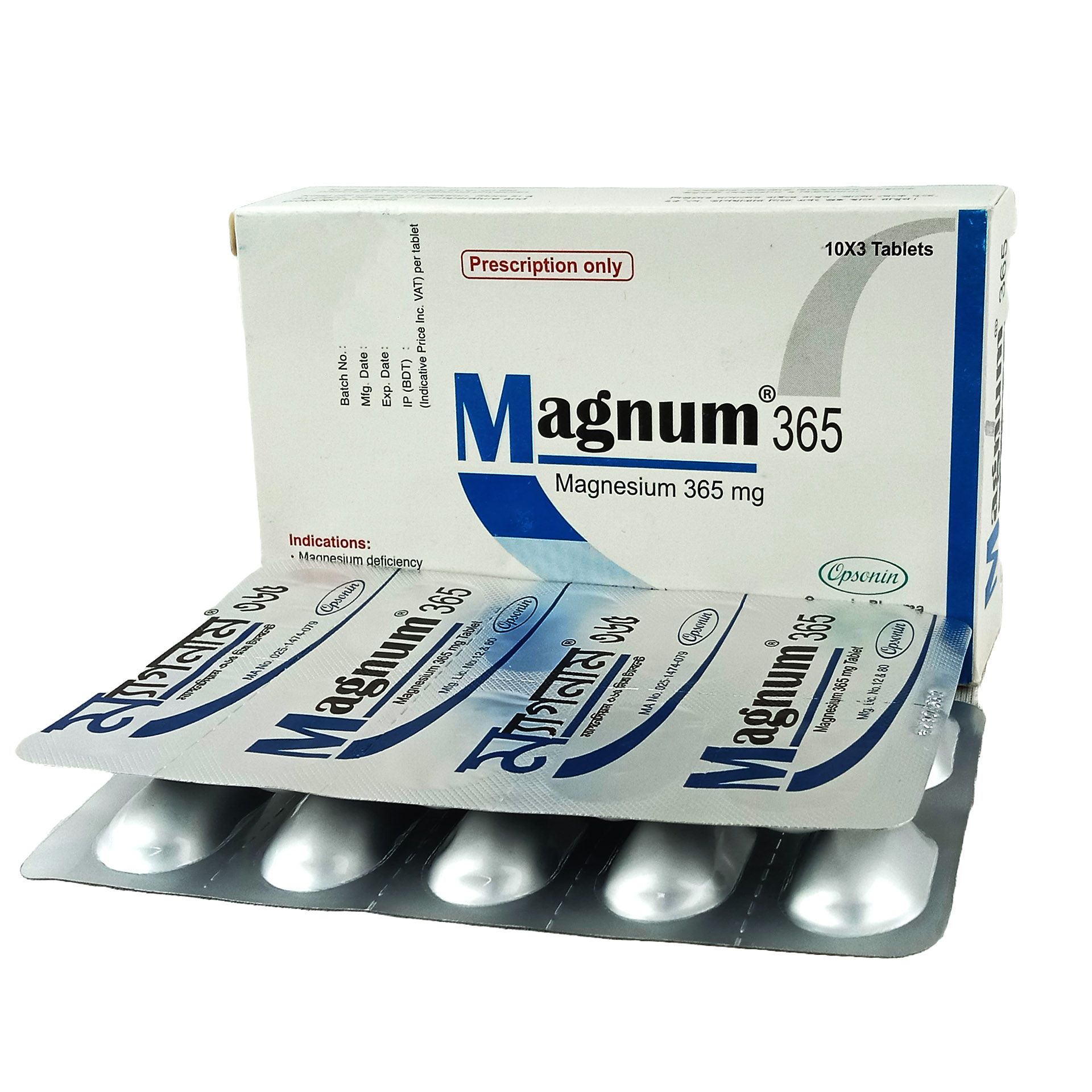 Magnum 365mg Tablet