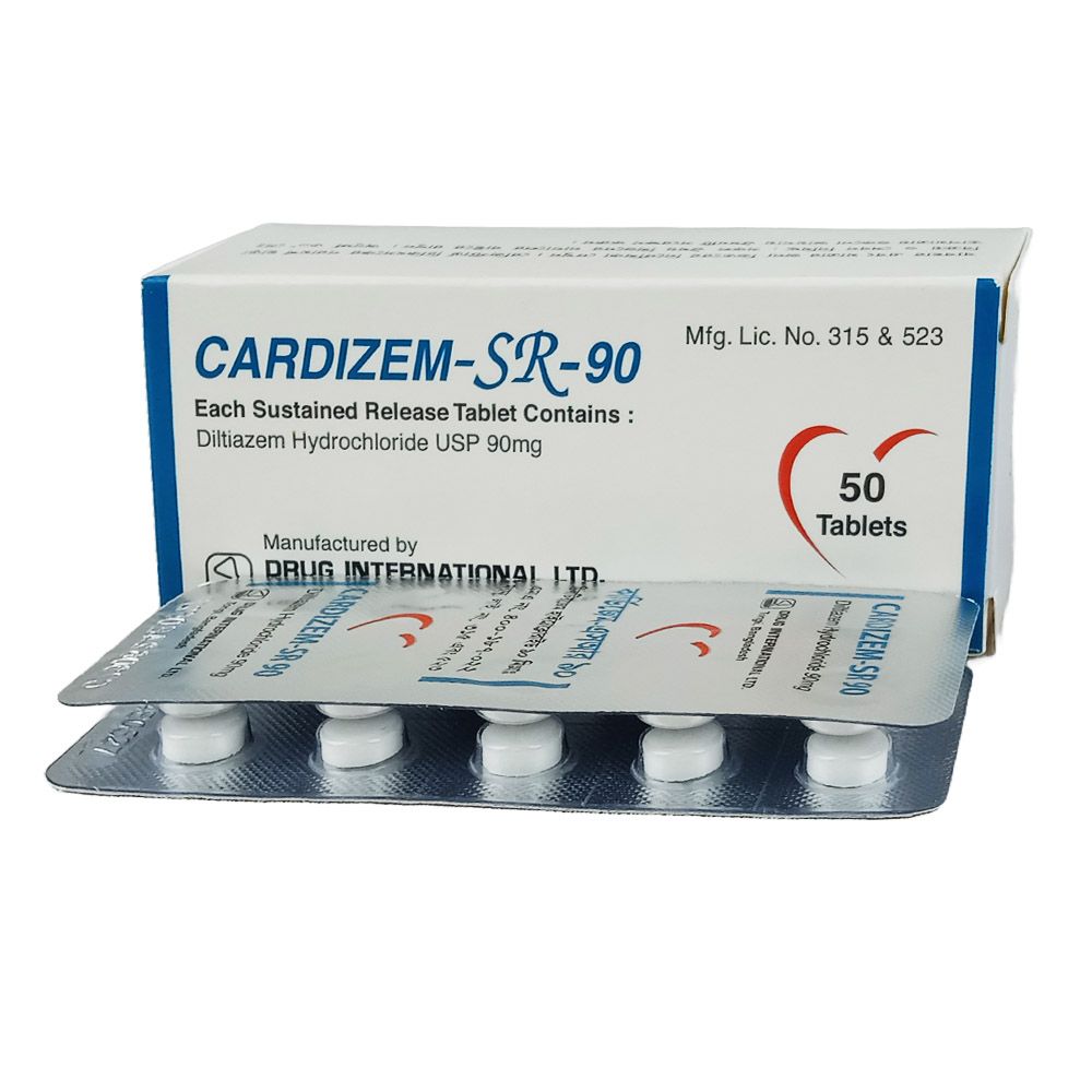 Cardizem SR 90mg Tablet