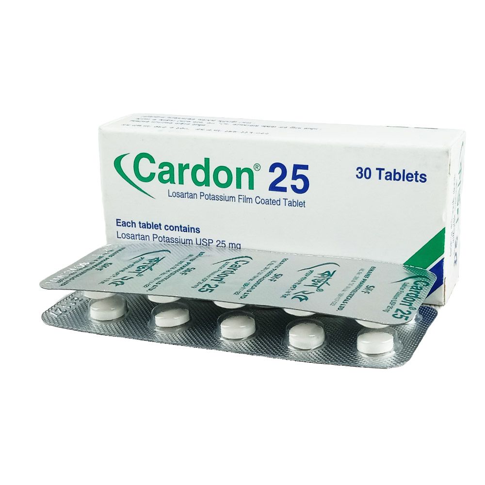 Cardon 25mg Tablet