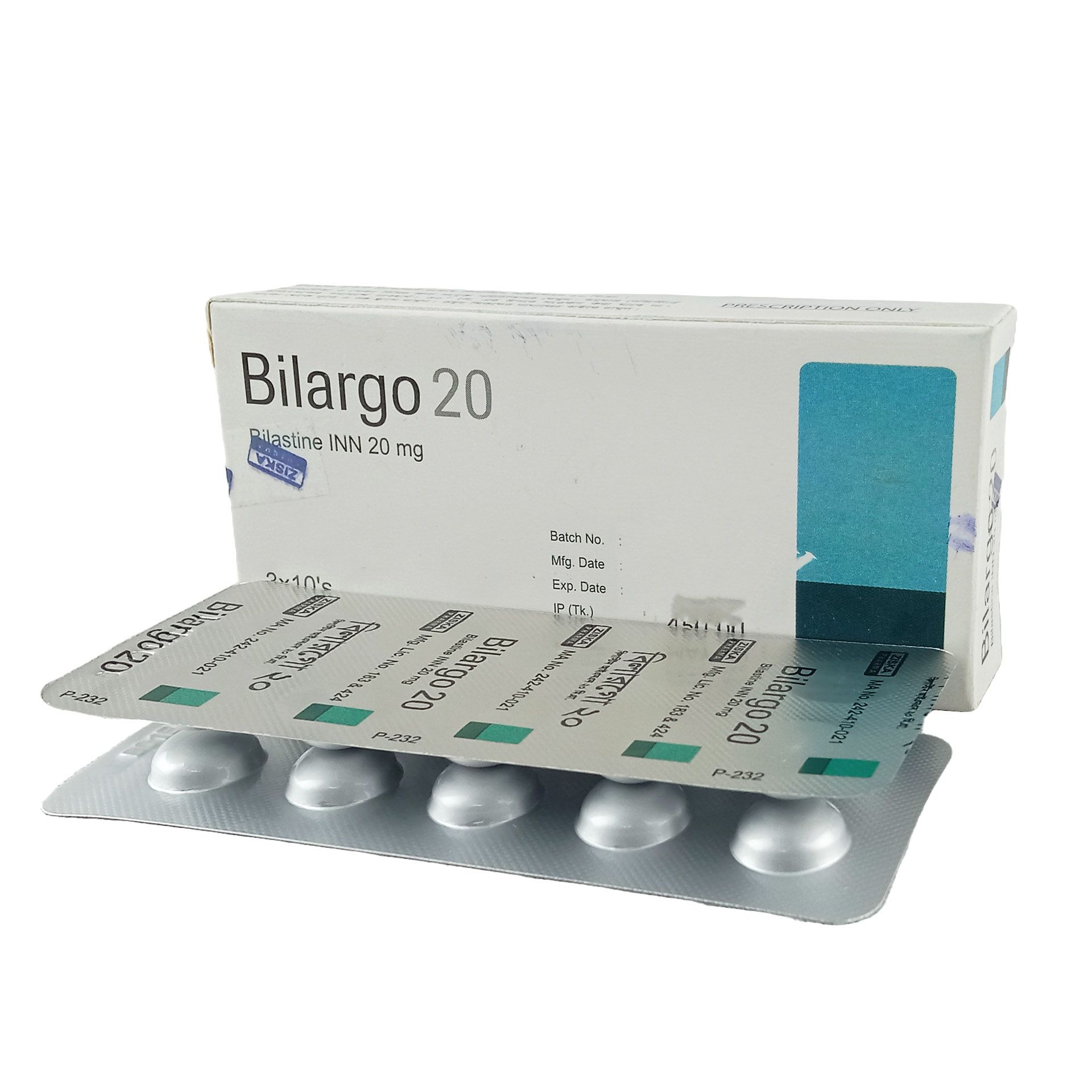 Bilargo 20mg Tablet