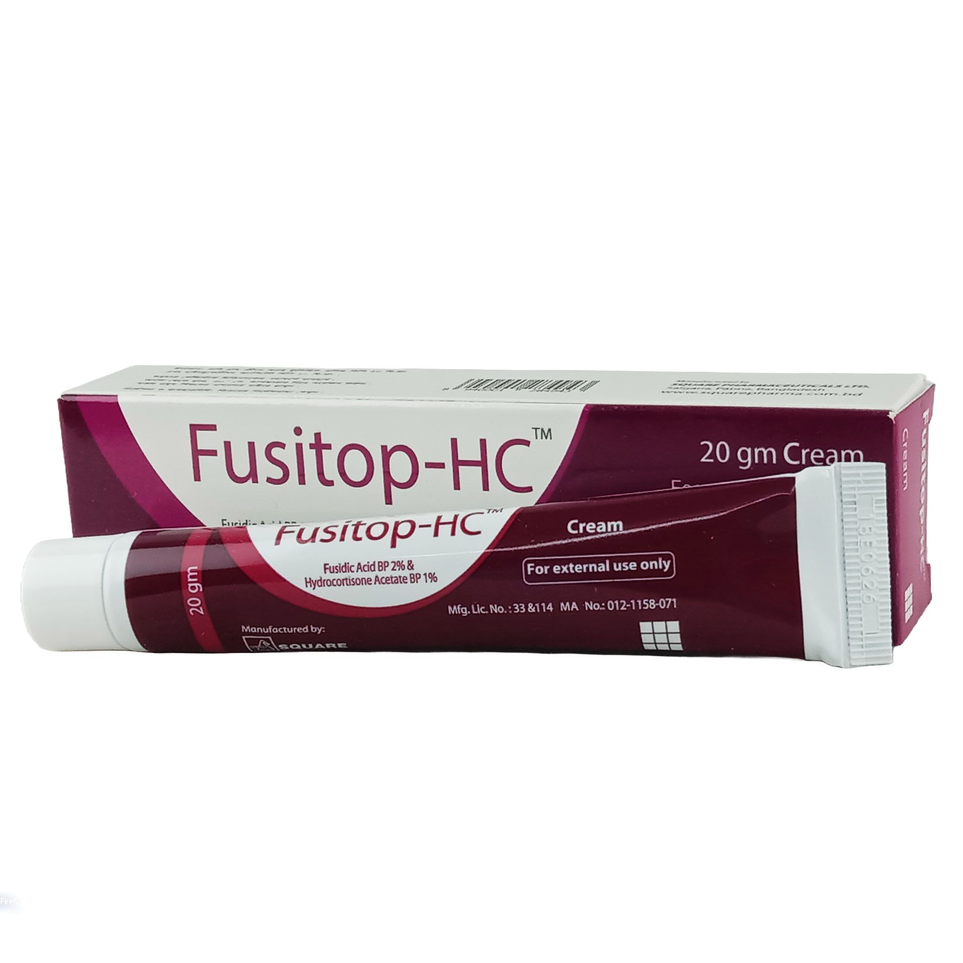 Fusitop-HC 2%+1% Cream