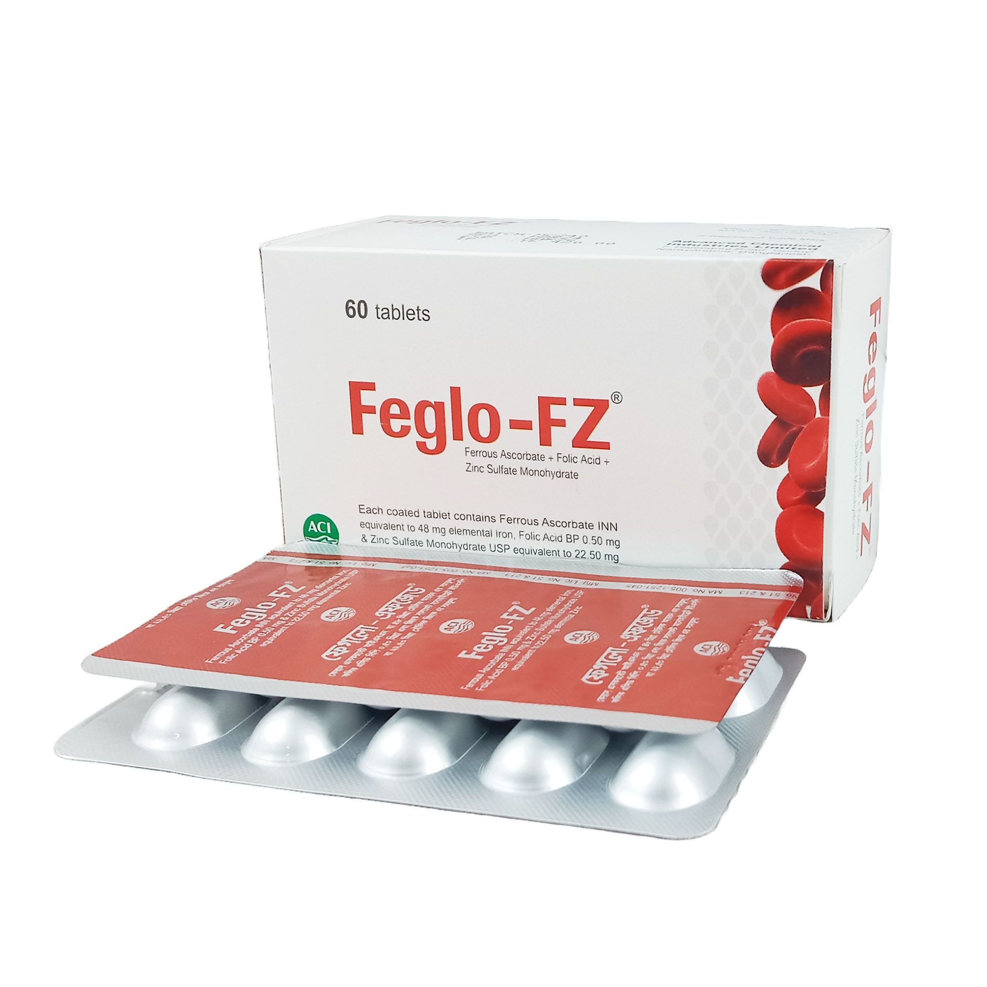 Feglo-FZ 48mg+0.5mg+22.5mg Tablet