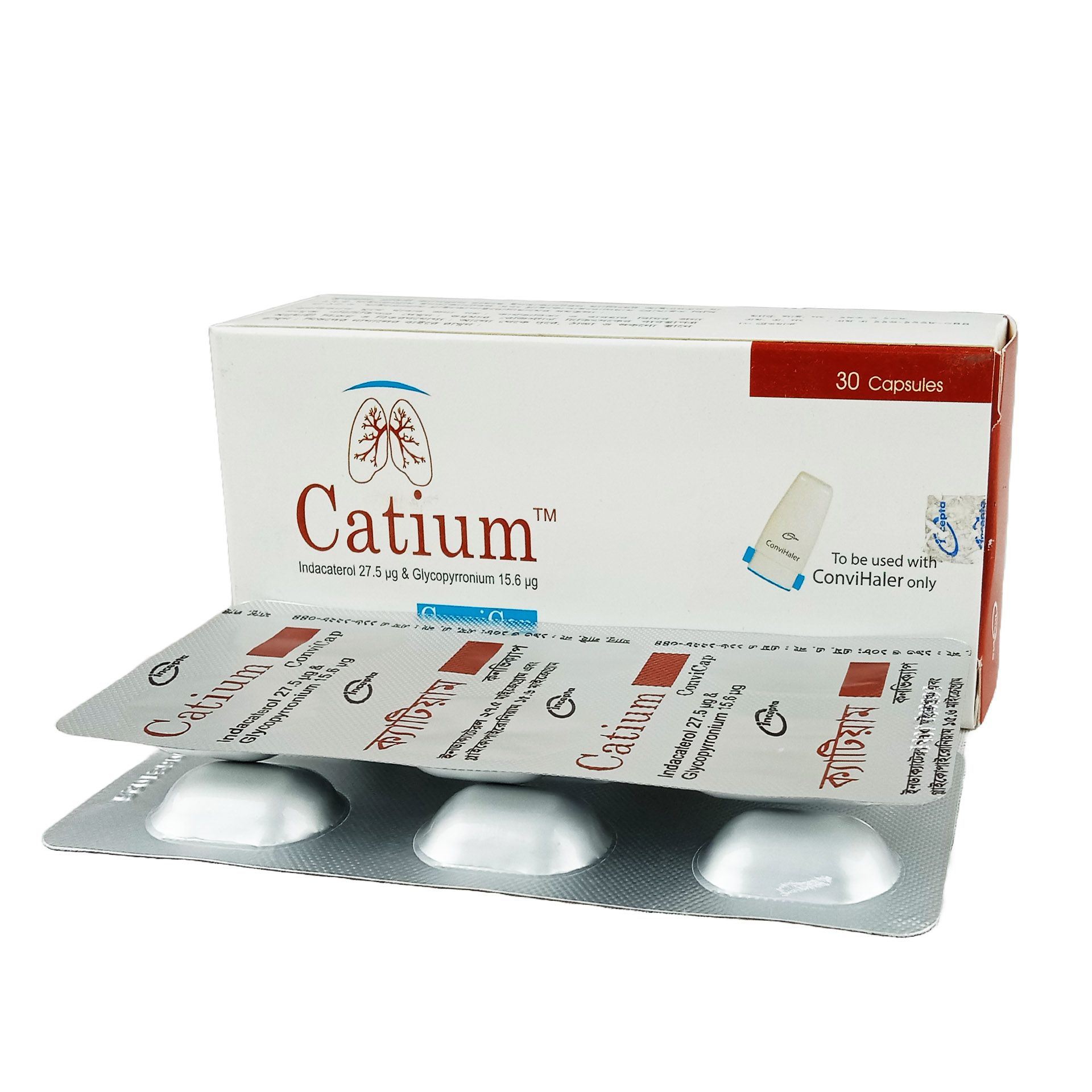 Catium Convicap 27.5+15.6mcg Inhalation Capsule