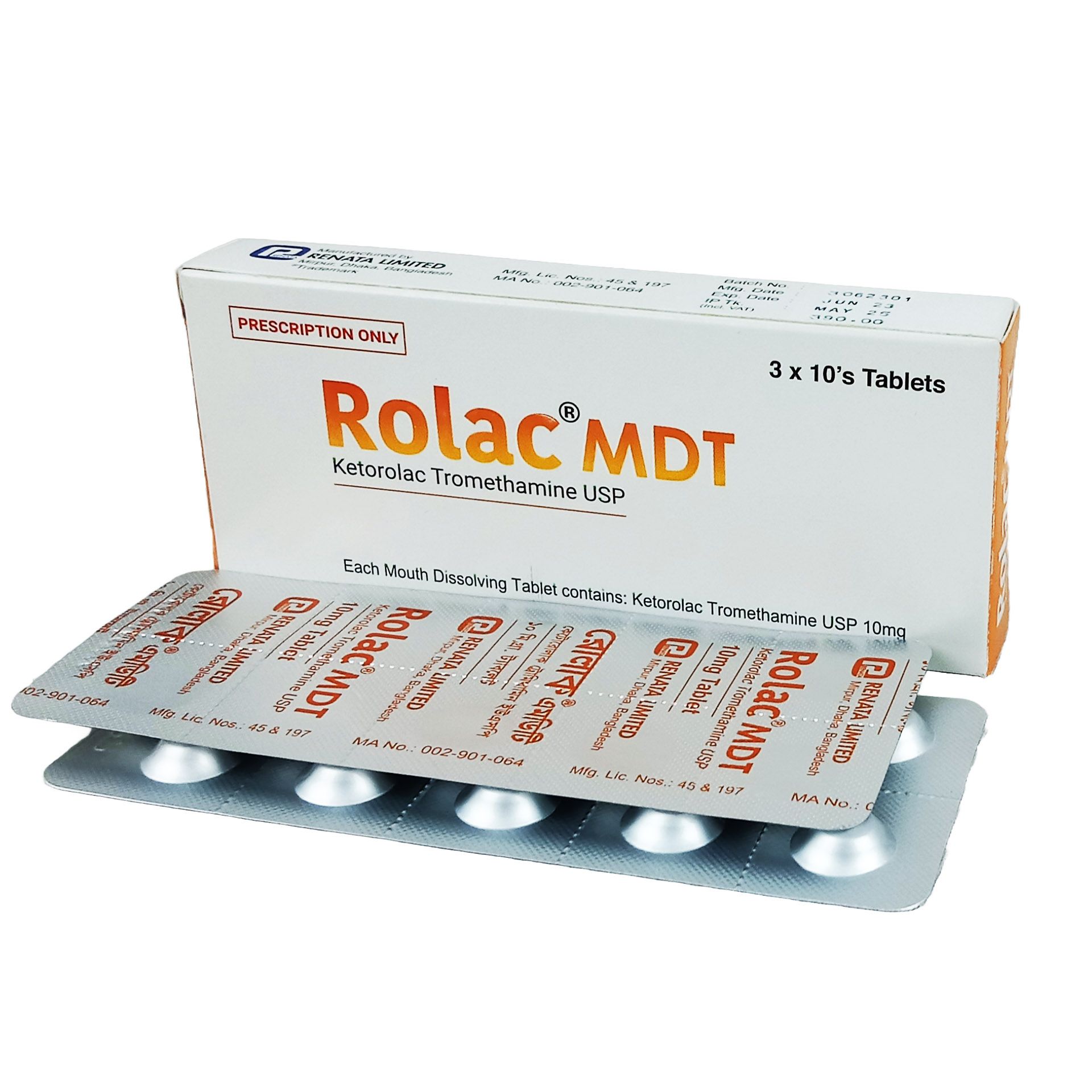 Rolac MDT 10mg Tablet