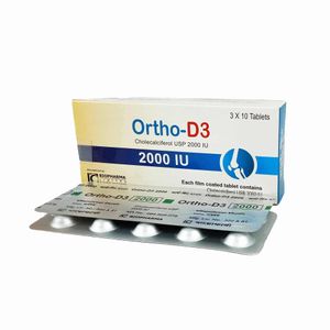 Ortho-D3 2000 2000IU Tablet