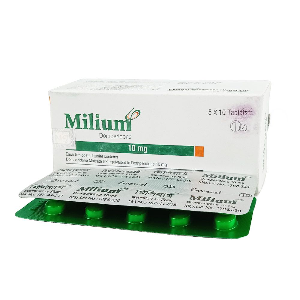 Milium 10mg Tablet