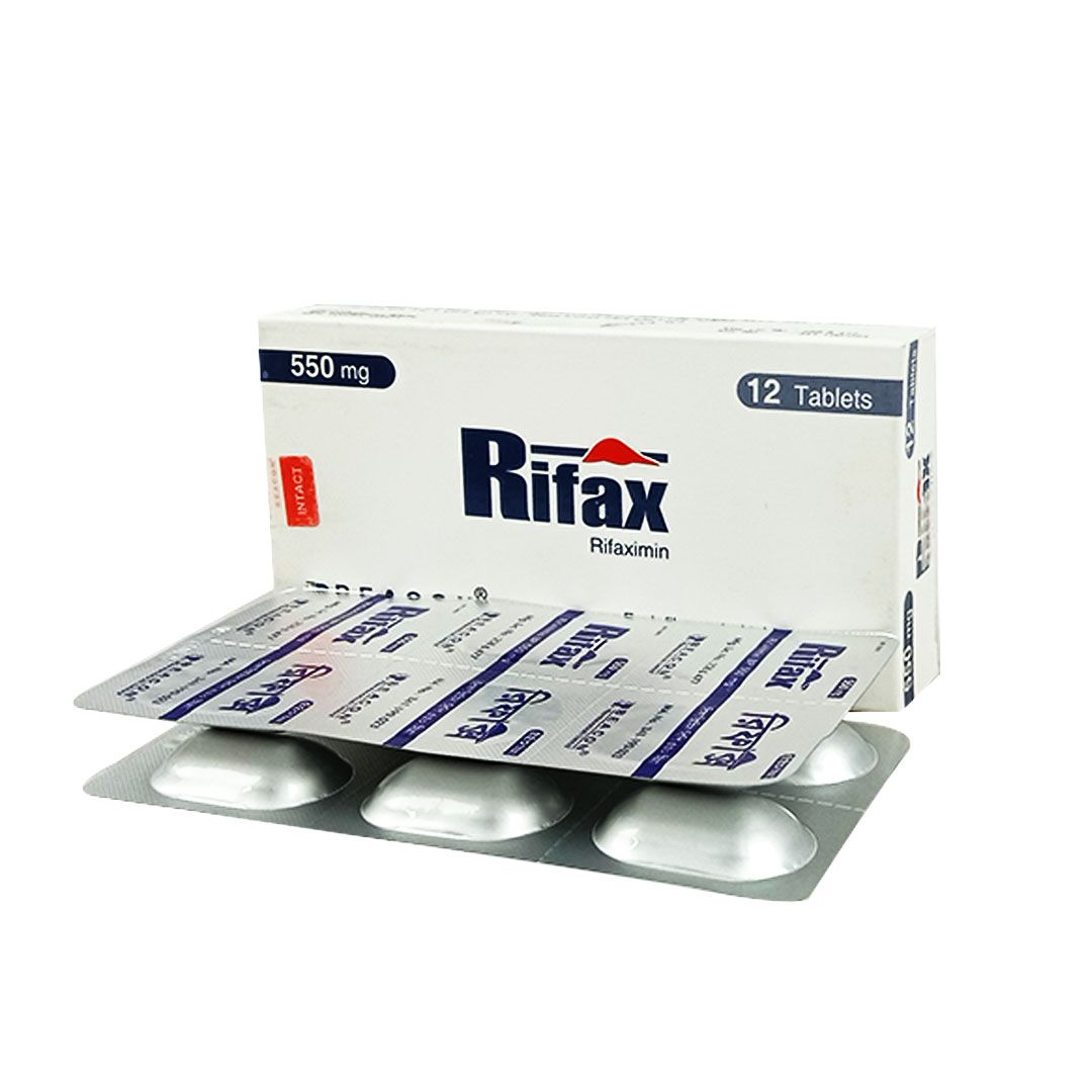 Rifax 550mg Tablet