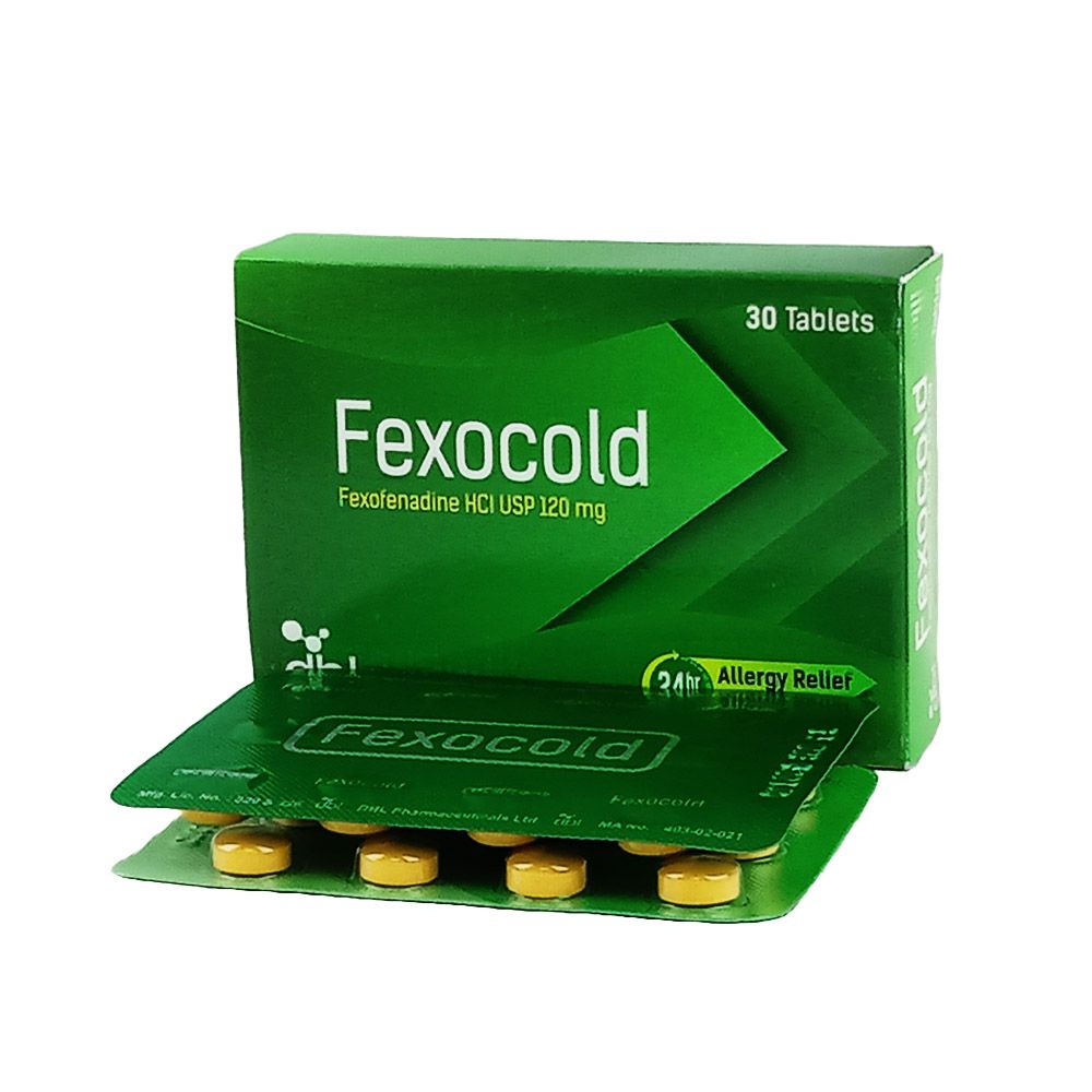 Fexocold 120mg Tablet