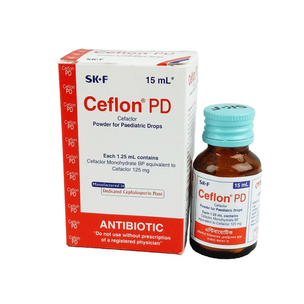 Ceflin 125mg/1.25ml Pediatric Drops