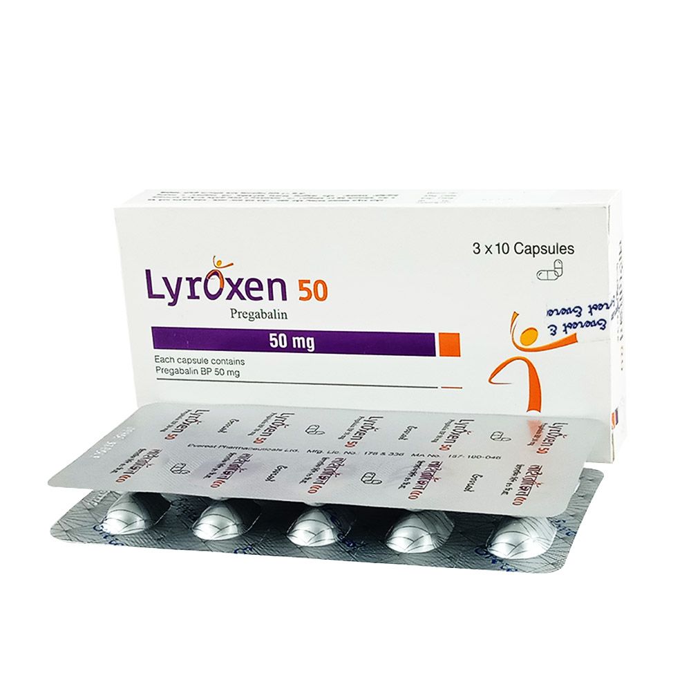 Lyroxen 50mg Capsule