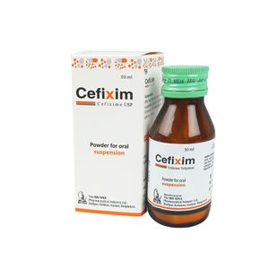 Cefixime 100mg/5ml Powder for Suspension