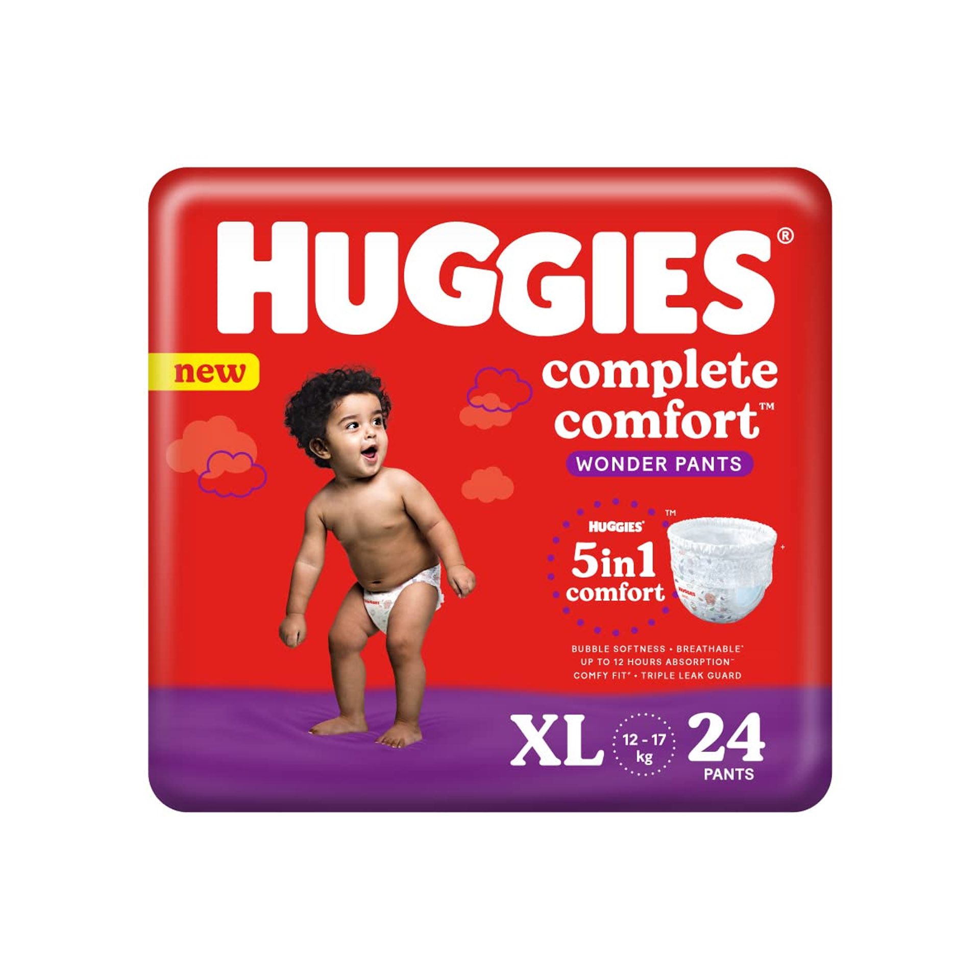 Huggies Wonder Pants Diaper XL 24's Pack  