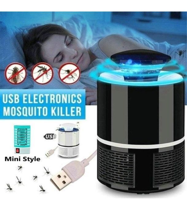 Mosquito Killer Trap Moth Fly Wasp LED Night Light Lamp Bug Insect Lights Killing Pest Zapper Repeller USB Electronics Brand:No Brand mosquito_killer_lamp