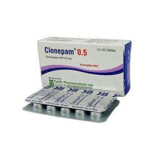 Clonepam 0.5 0.5mg Tablet
