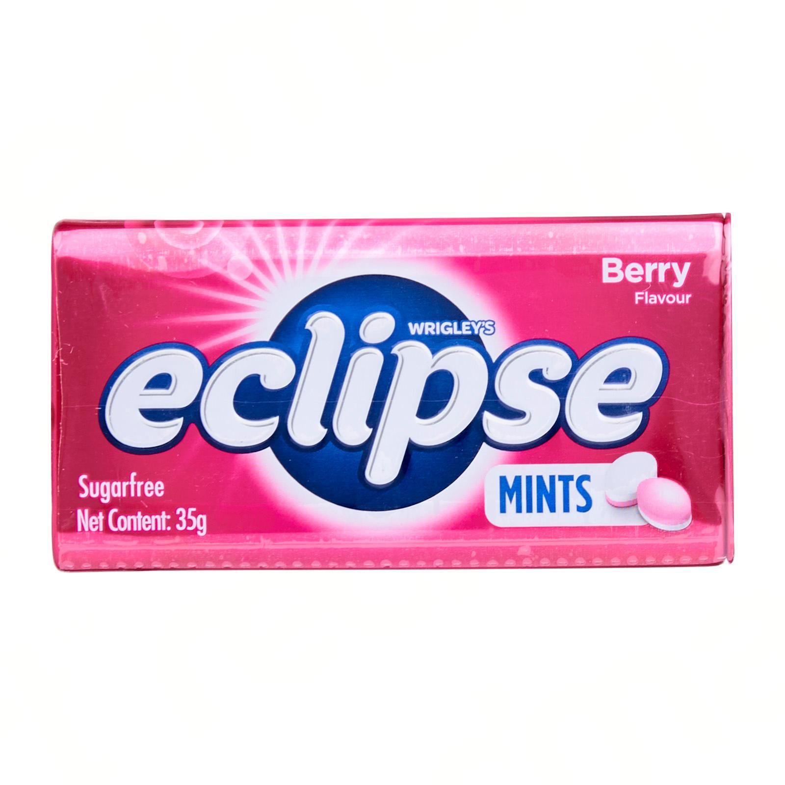 Wrigley's Eclipse Berry Mints Flavor (Sugar Free) 35gm Chewing Gum
