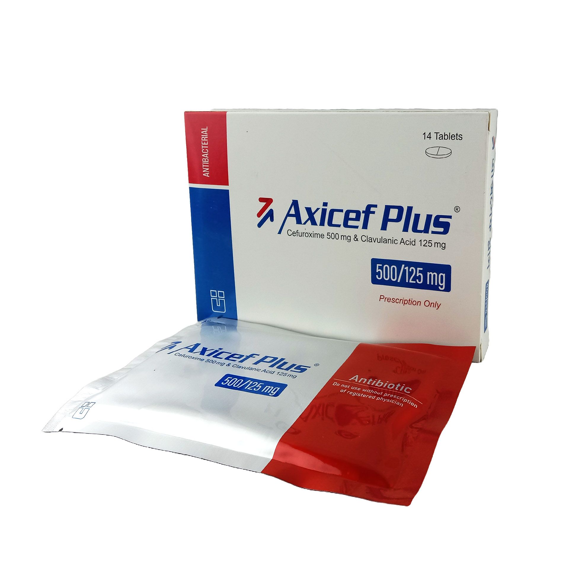 Axicef Plus 500mg+125mg Tablet