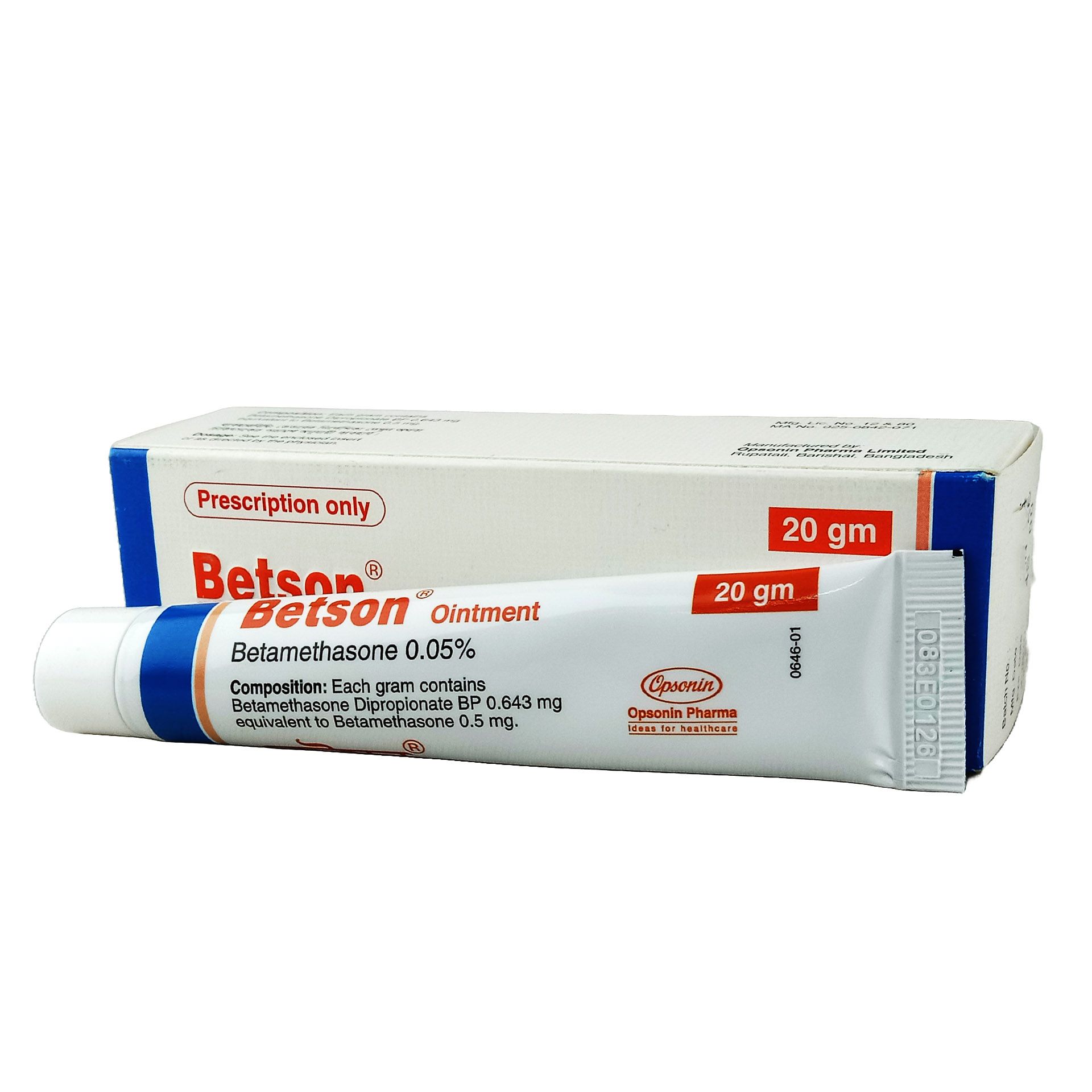 Betson 0.05% Ointment