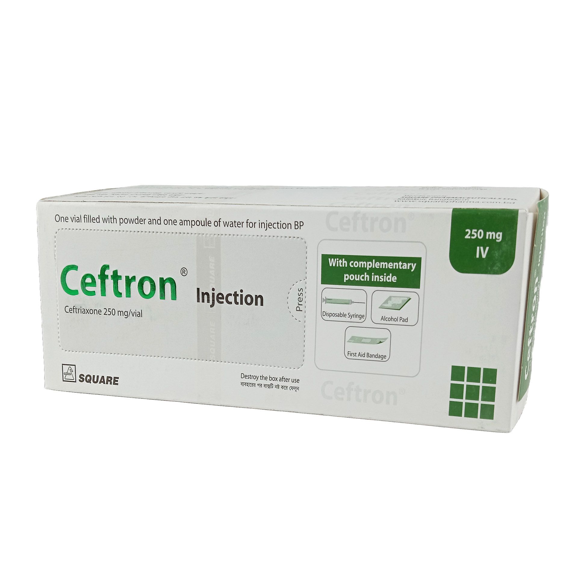 Ceftron 250 IV 250mg/vial Injection