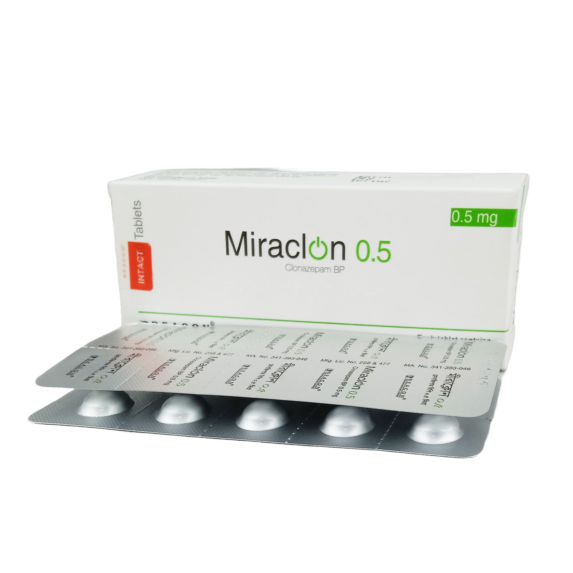 Miraclon 0.5 0.5mg Tablet