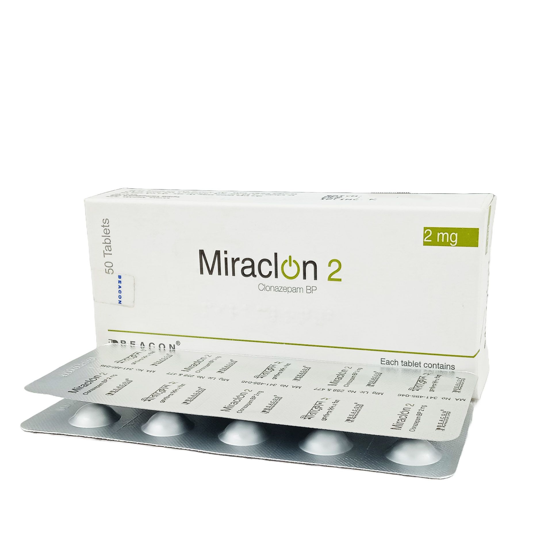 Miraclon 2mg Tablet
