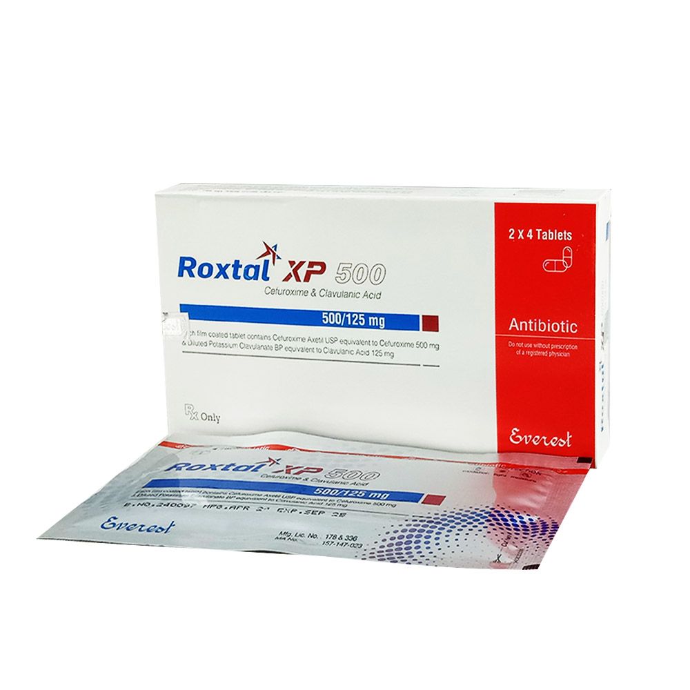 Roxtal XP 500mg+125mg Tablet