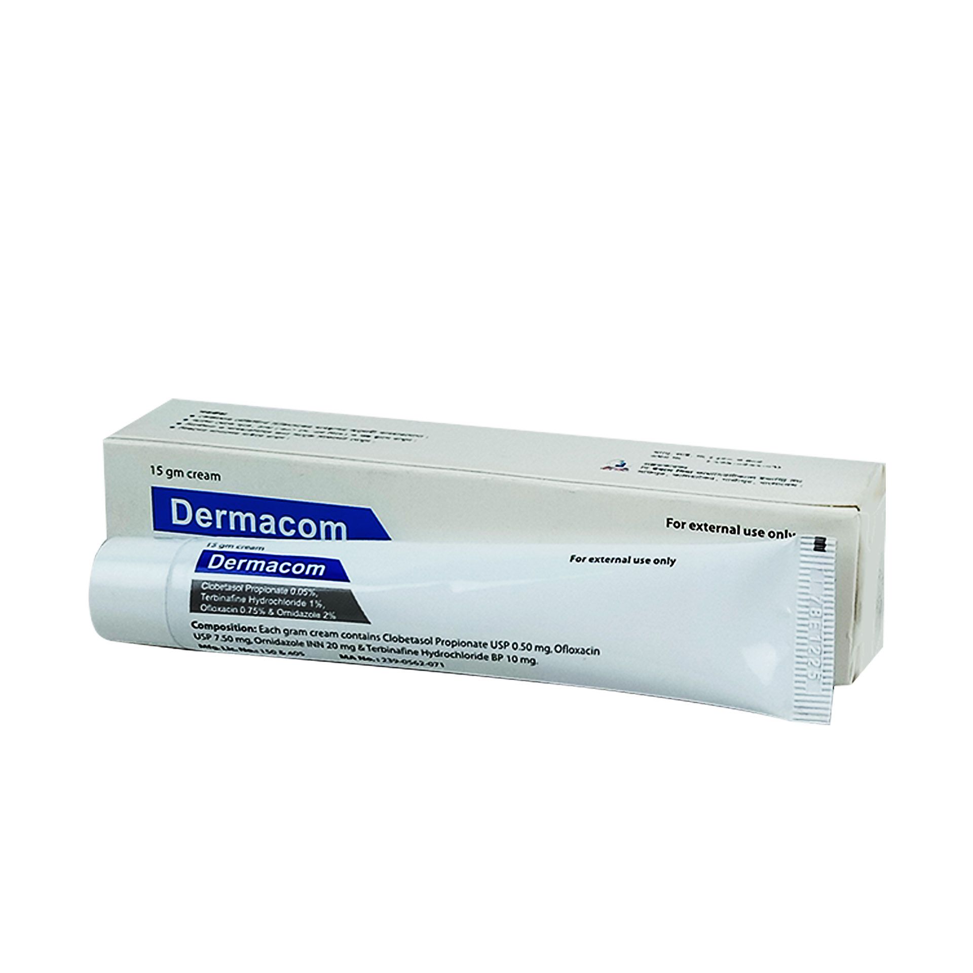 Dermacom Cream 0.05%+0.75%+2%+1% Cream